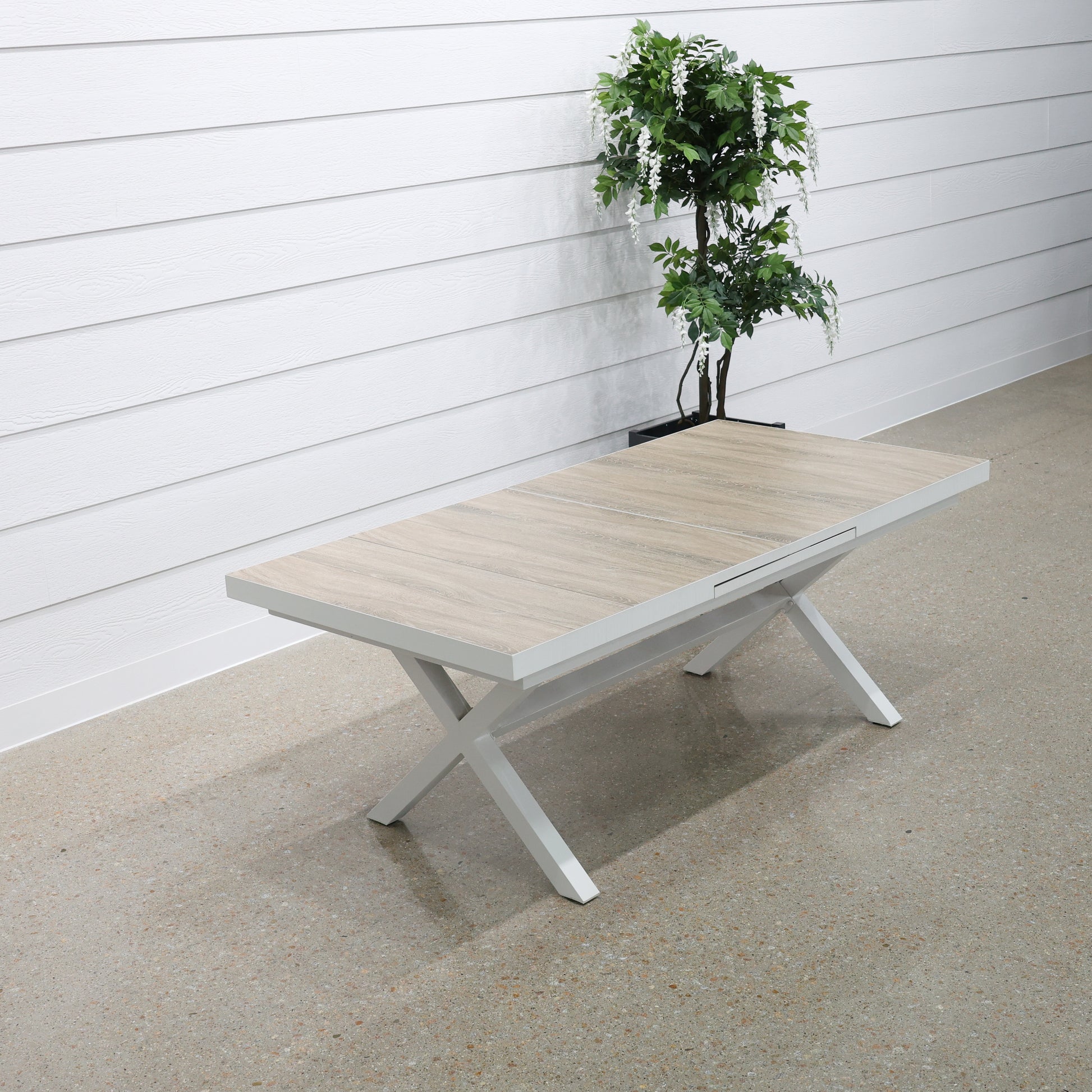 Anglesea Extension Table - White