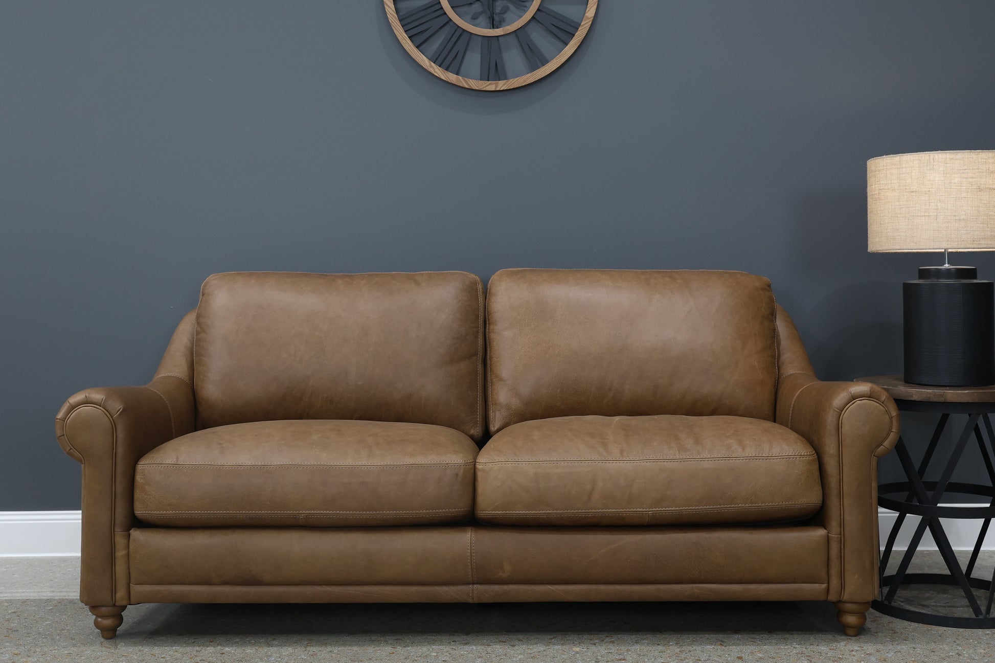 Canterbury Sofa - Tan Leather