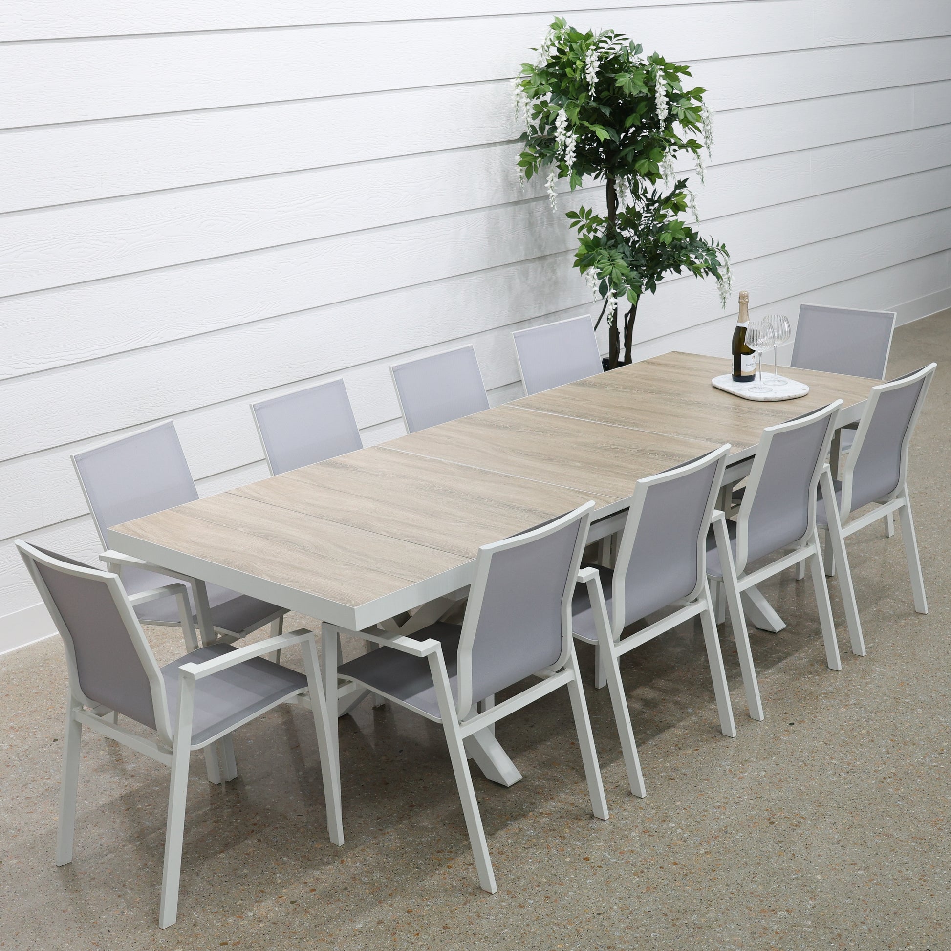 Anglesea Extension Table - White