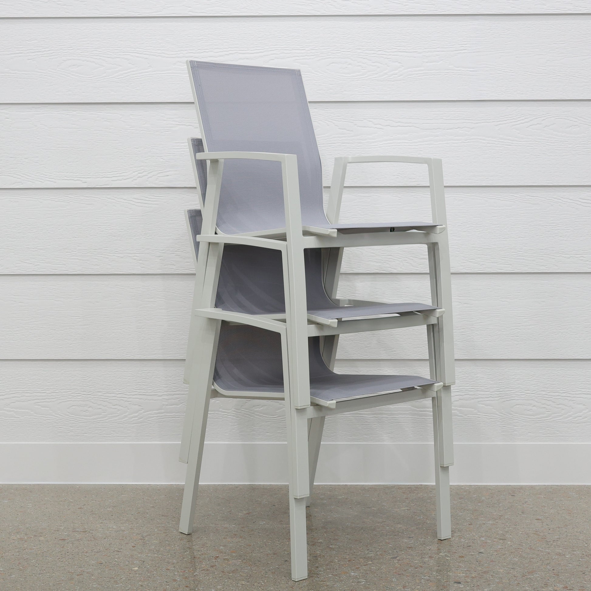 Anglesea Stackable Dining Chair - White