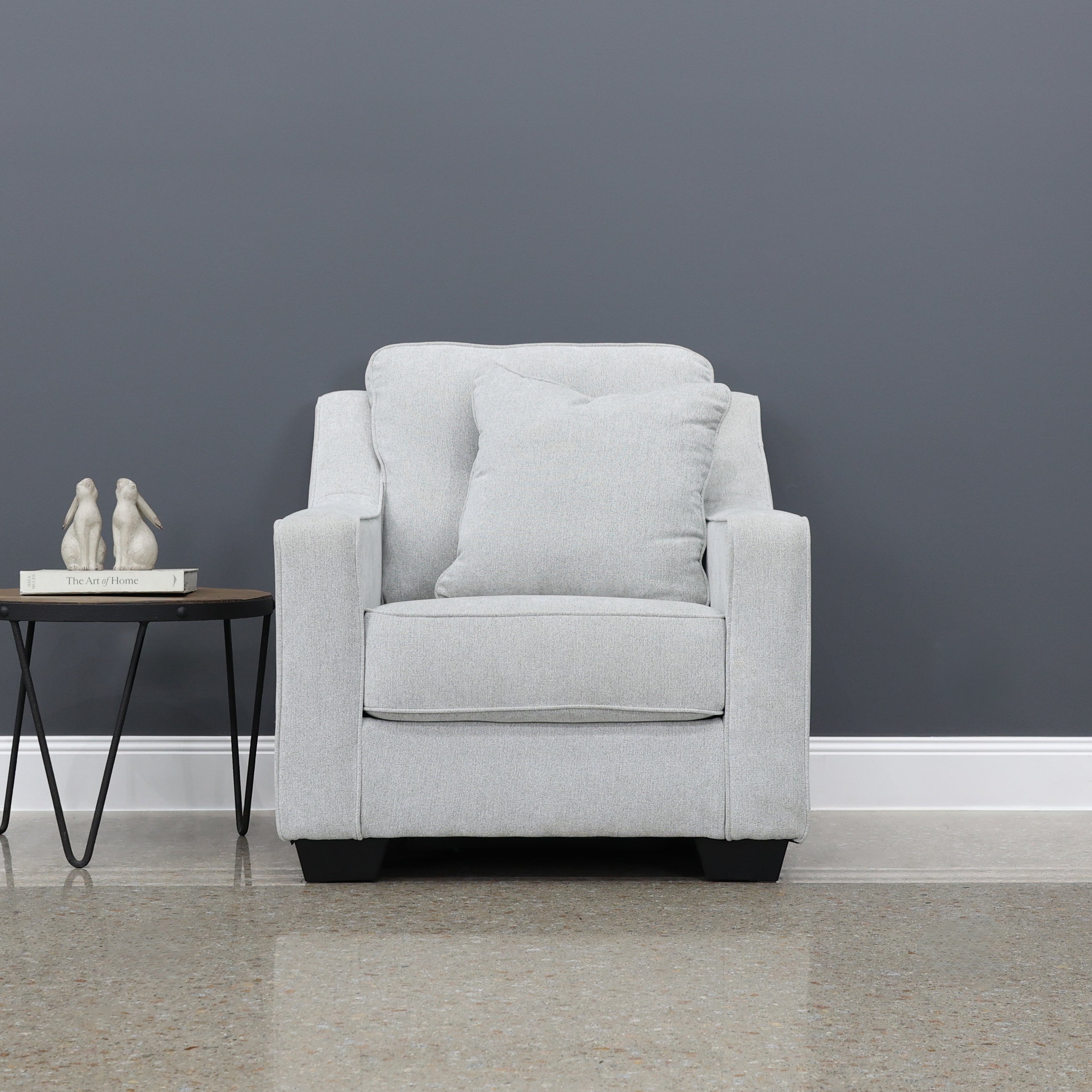 Victoria Armchair - Light Grey