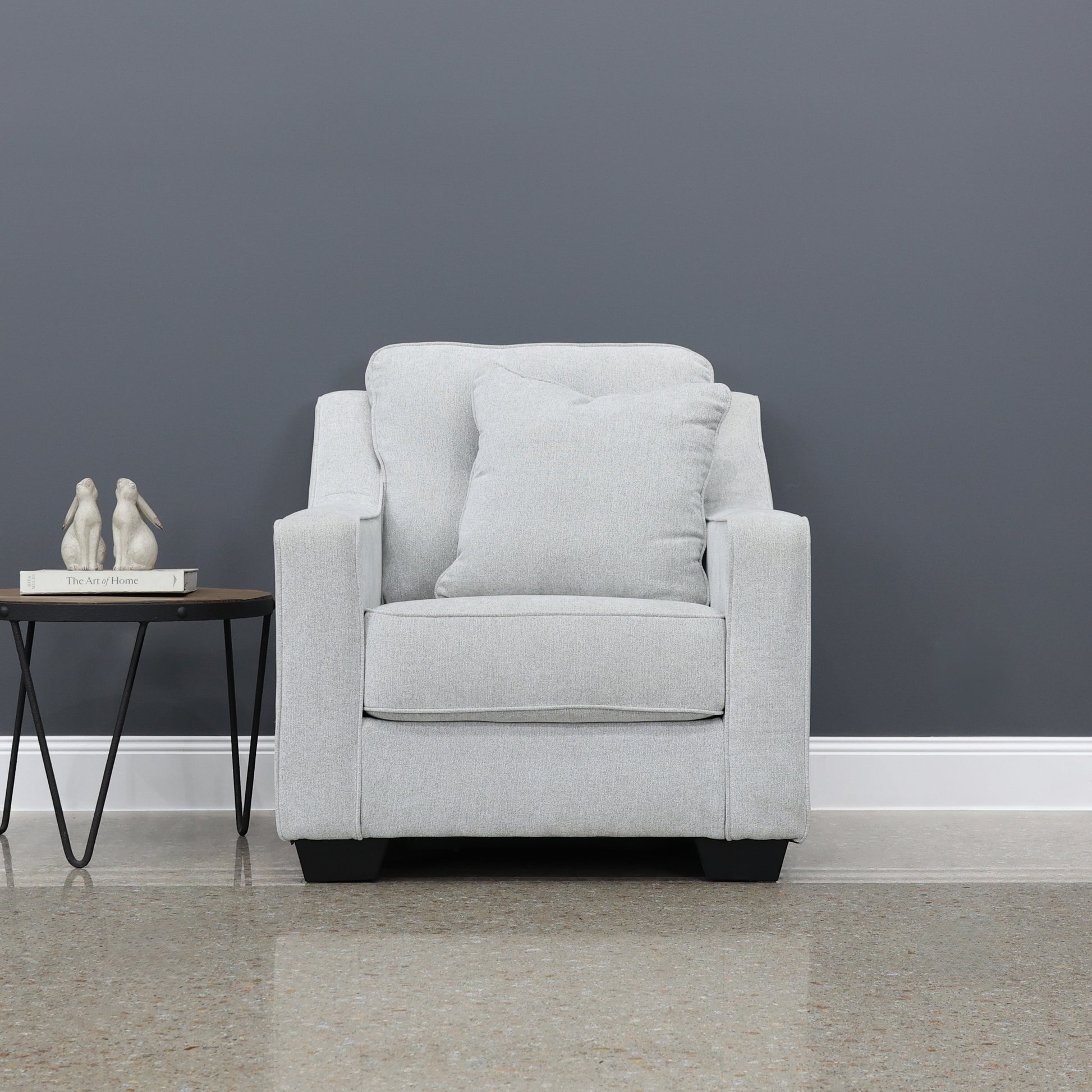 Victoria Armchair - Light Grey