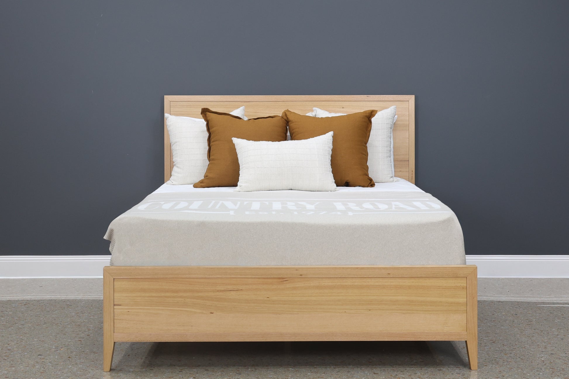 Colmar Bed - Veneer Backrest