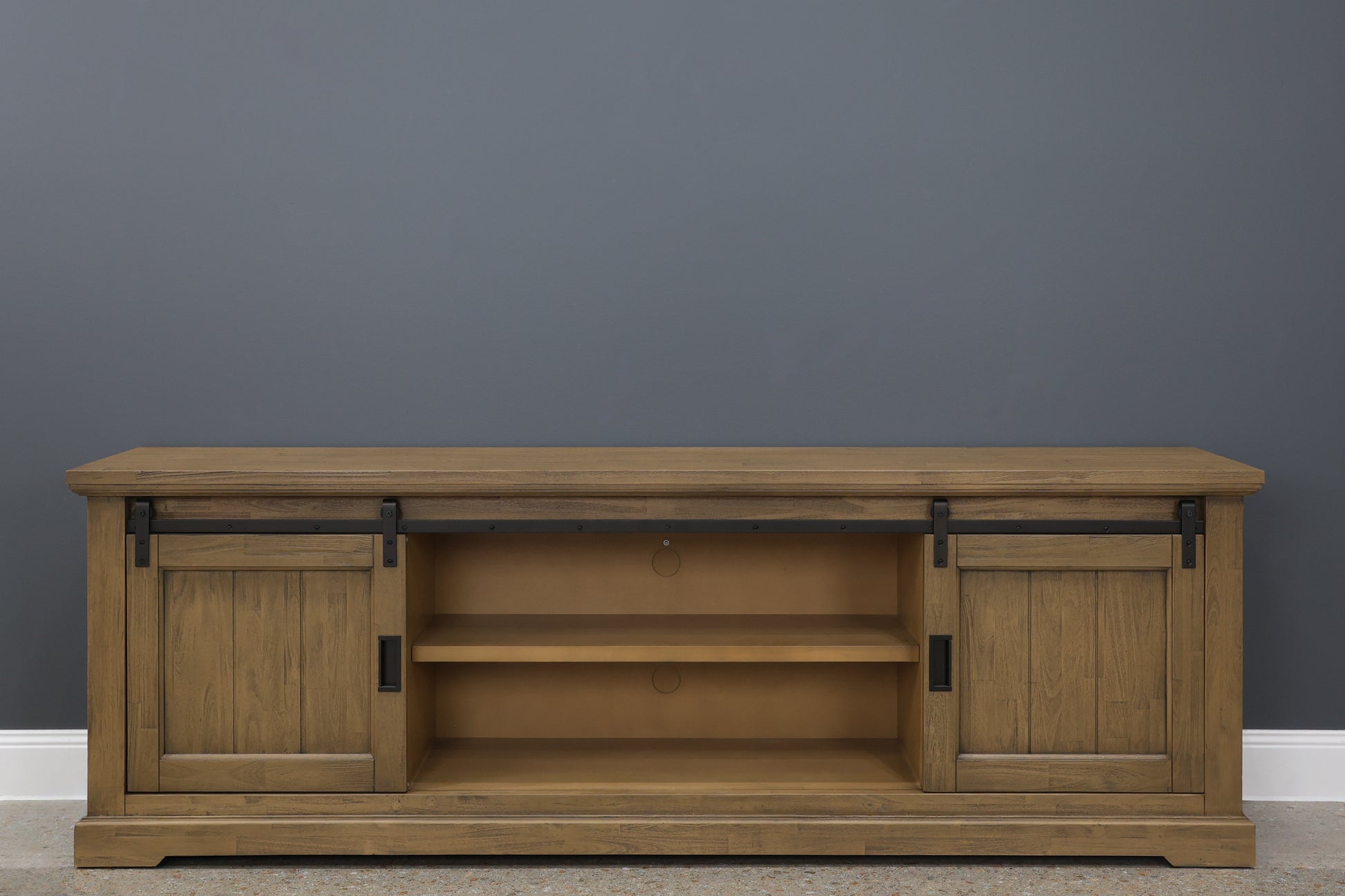 Macedon Large Tv Unit 2 Sliding Doors 4 Drawers