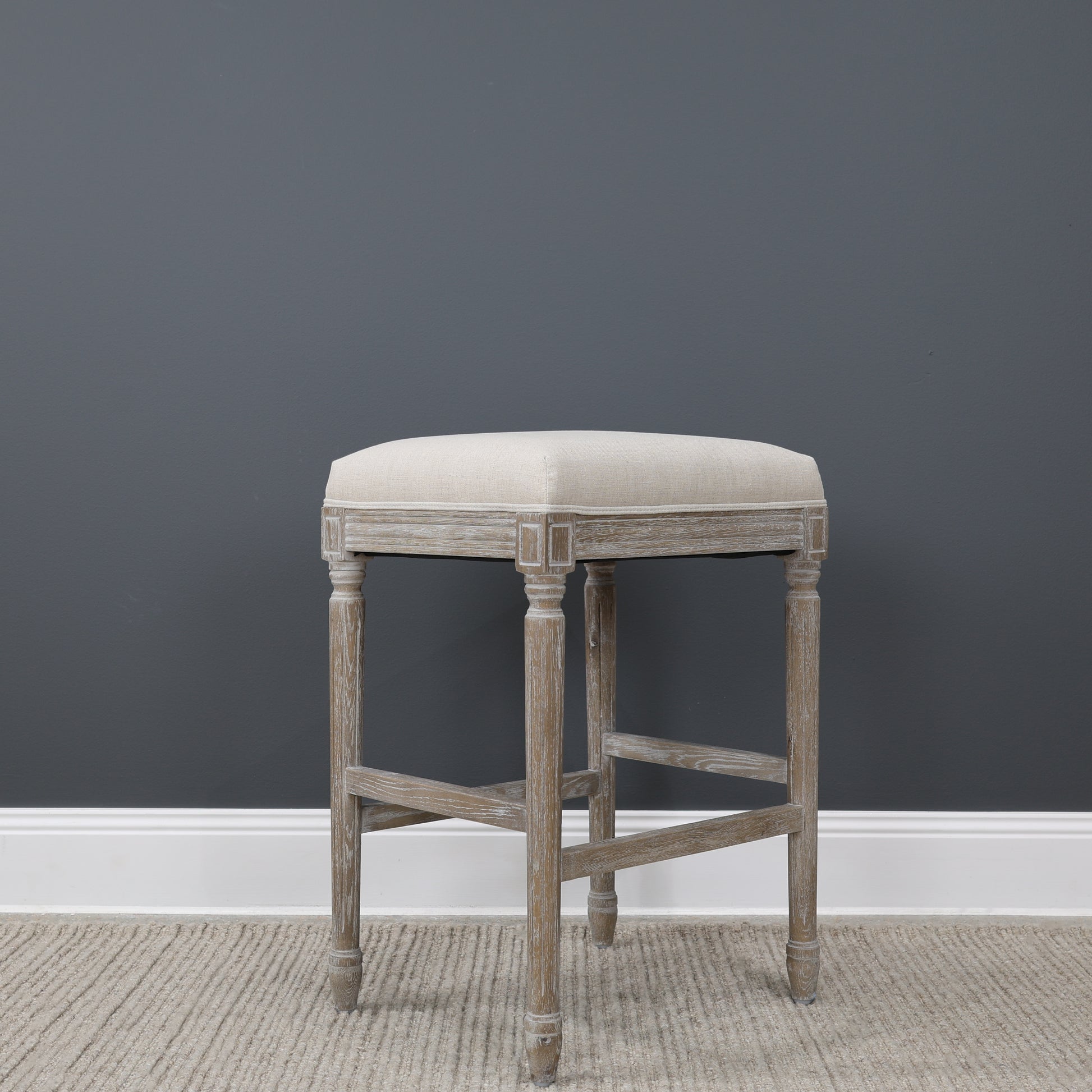 Louis Backless Bar Stool