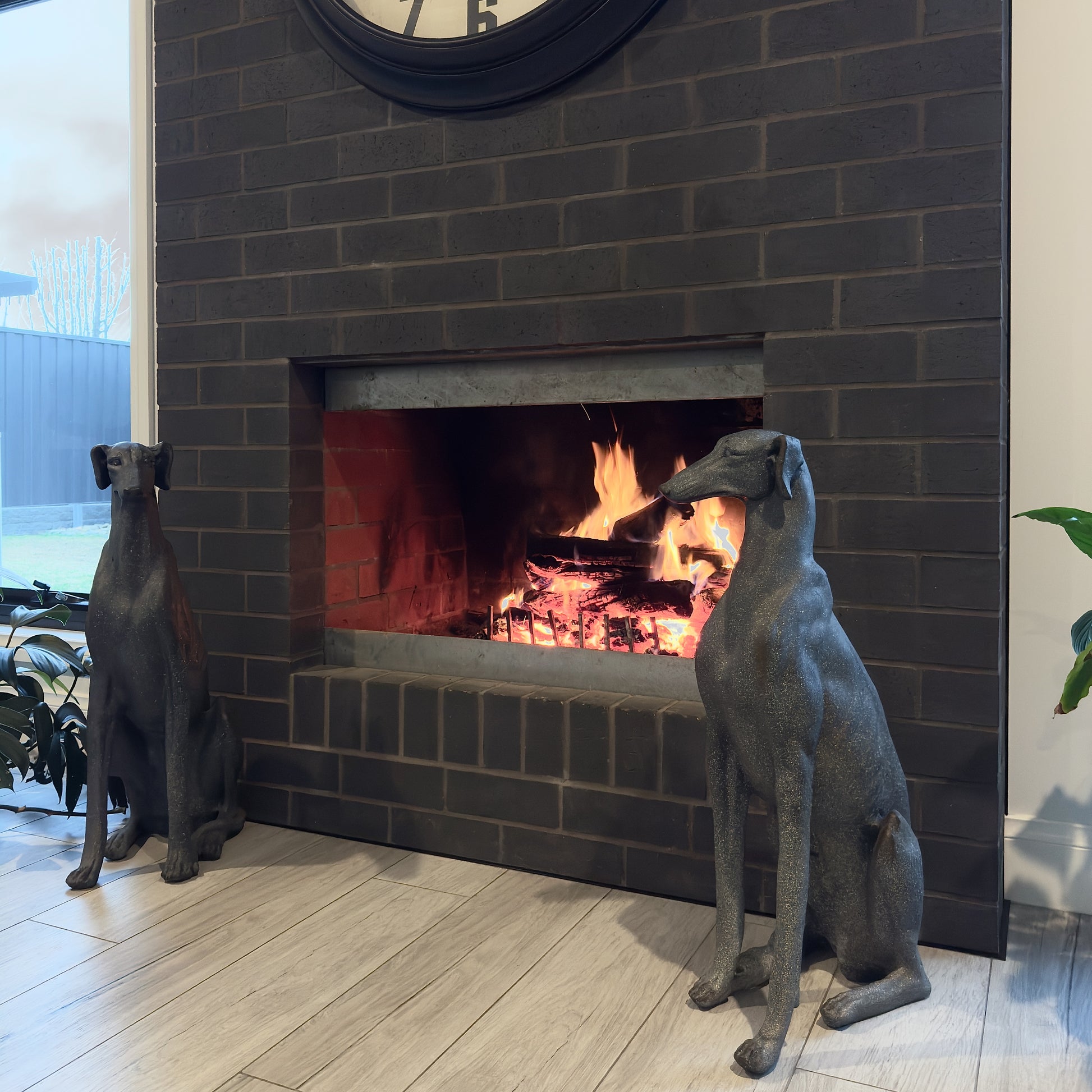 Benji Dog Figurines - Set of 2 - Left and Right Facing