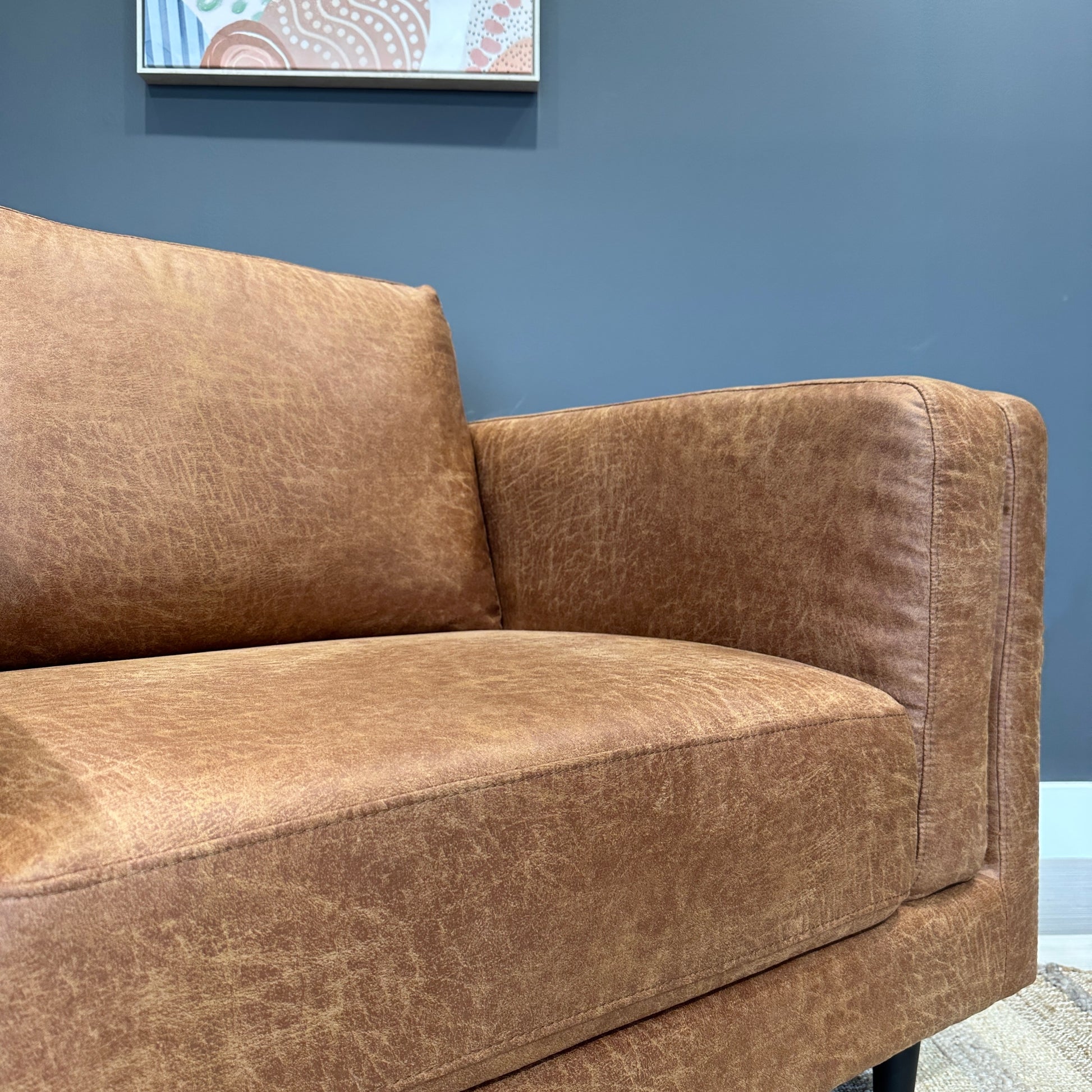 Canberra Corner Lounge - Highland Buff