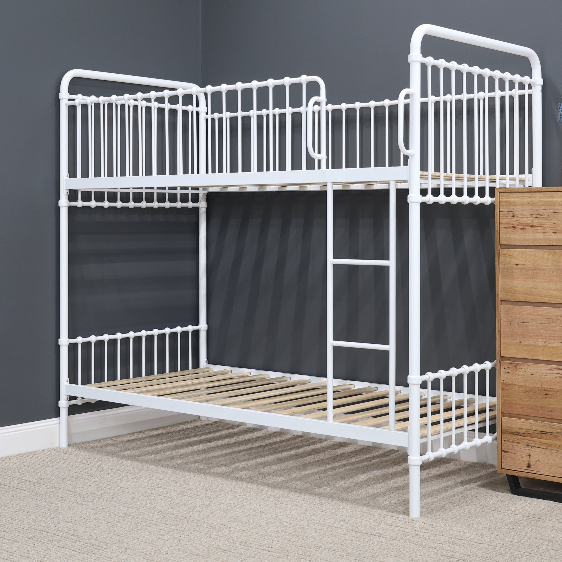 Sydney Bunk Bed - Antique White