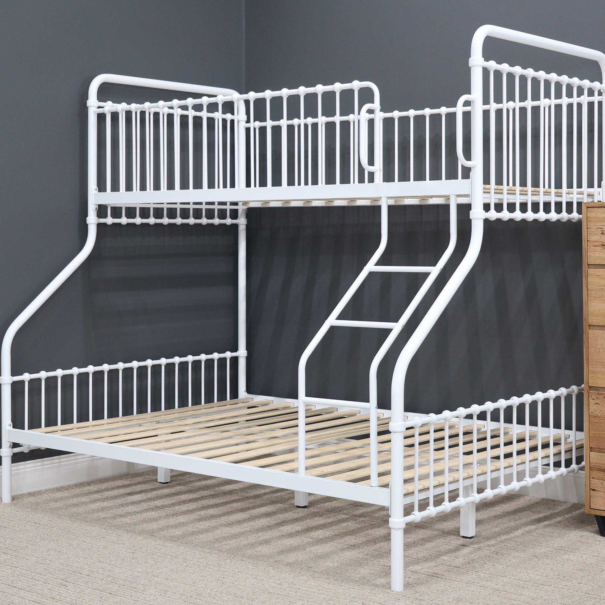 Sydney Triple Bunk Bed - Antique White