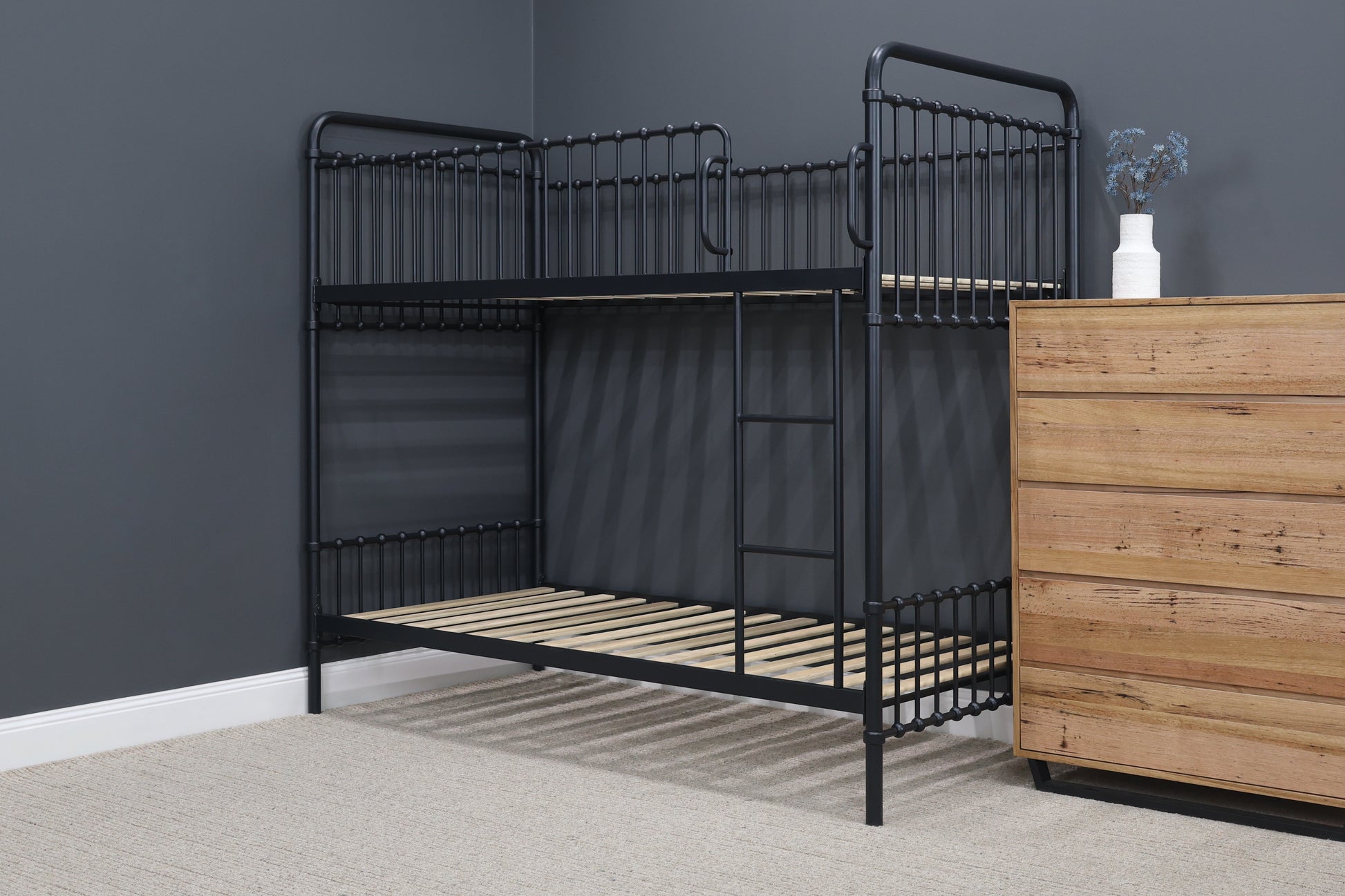 Sydney Bunk Bed - Black Iron