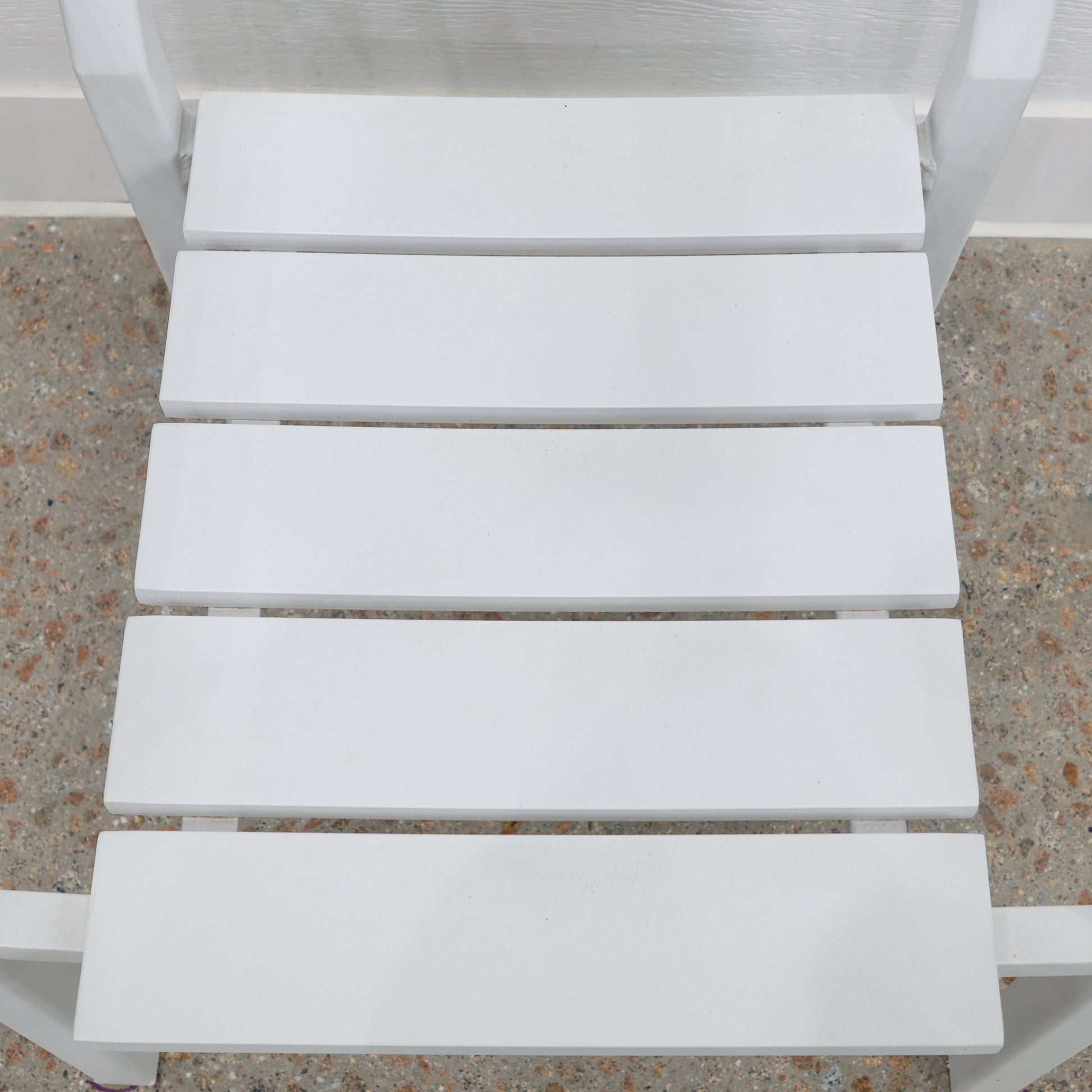 Mildura Dining Chair - White w/ Denim Grey Cushion