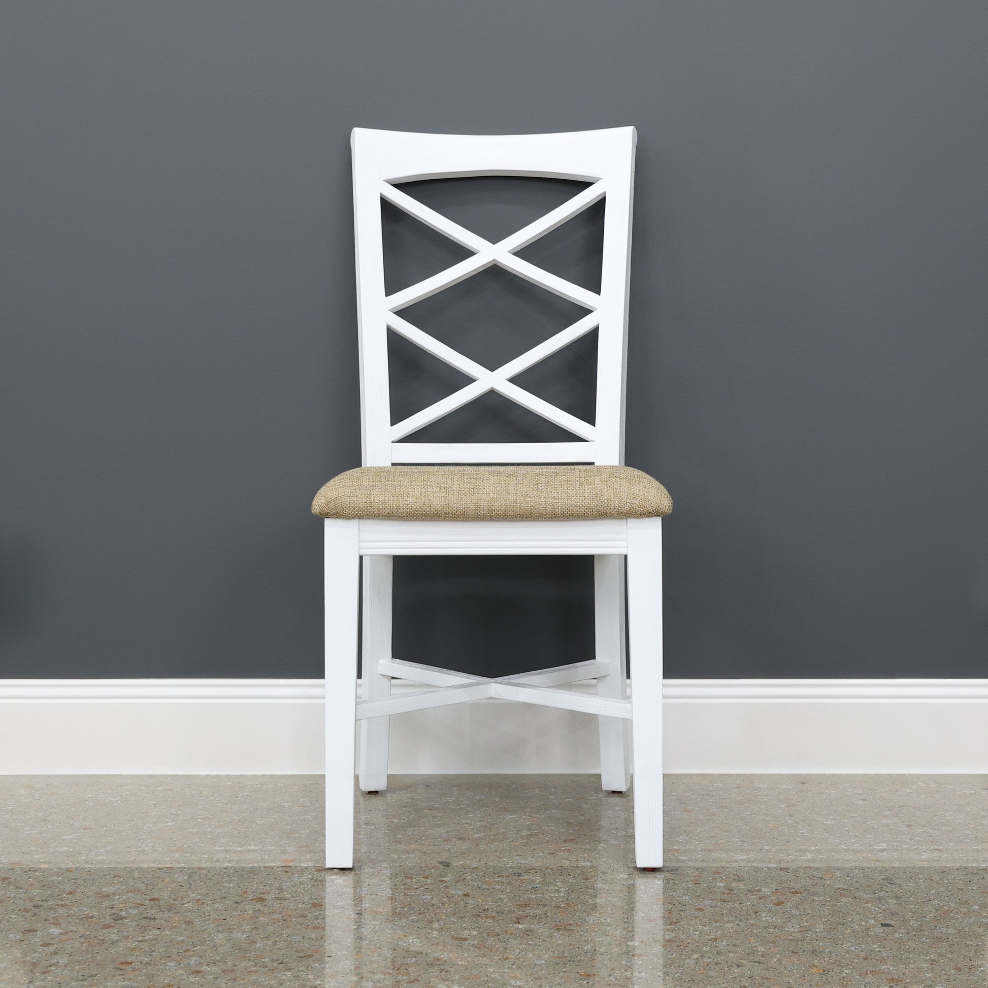 Provedore White Dining Chair