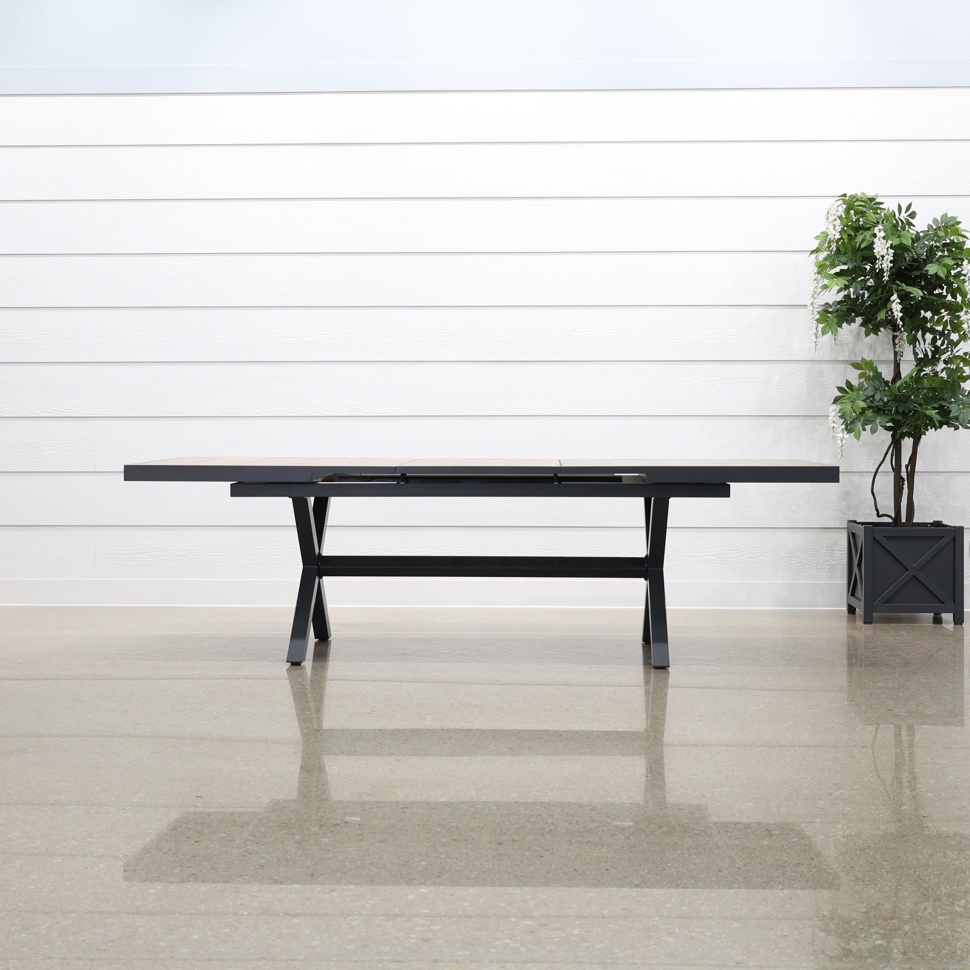 Anglesea Extension Table - Charcoal