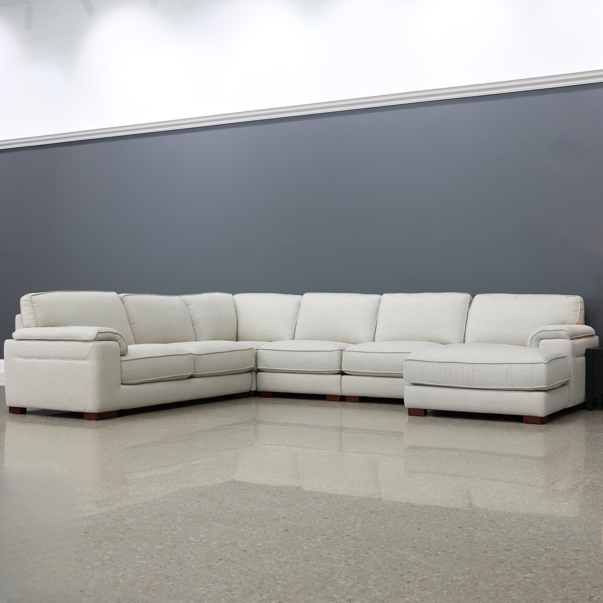 Rostrevor Corner Lounge w/ Chaise - Natural
