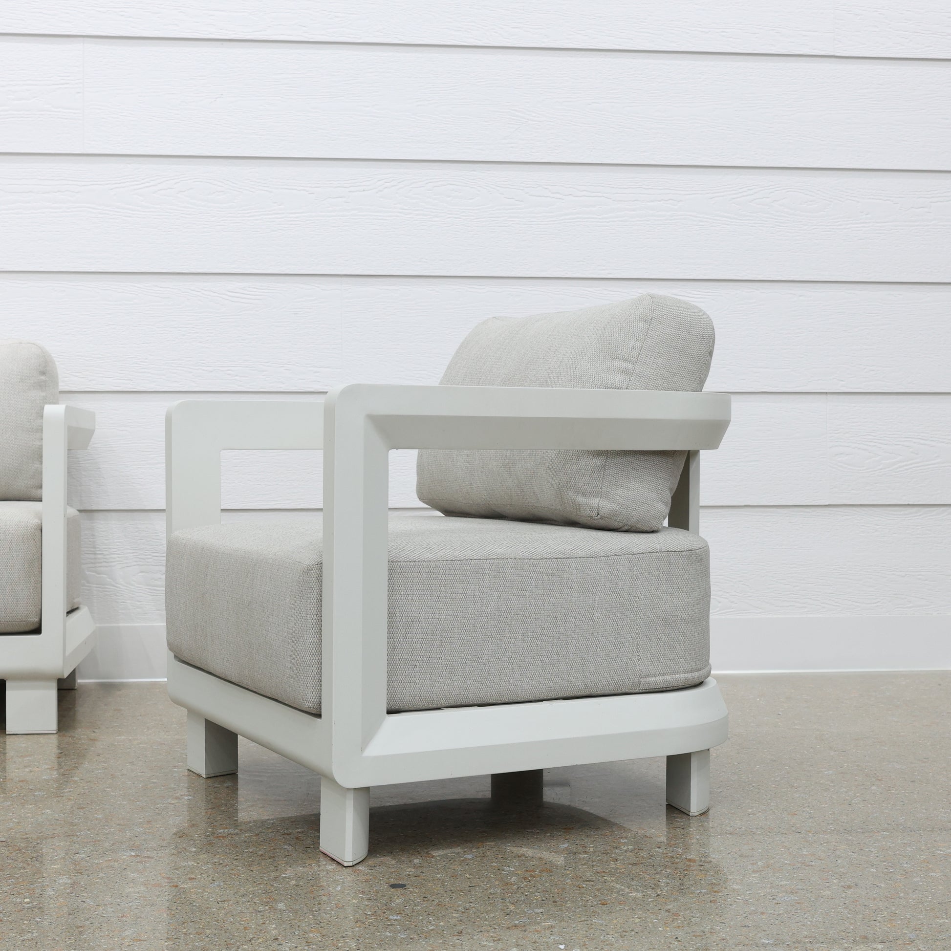 Anglesea 4 Piece Outdoor Lounge Setting - White