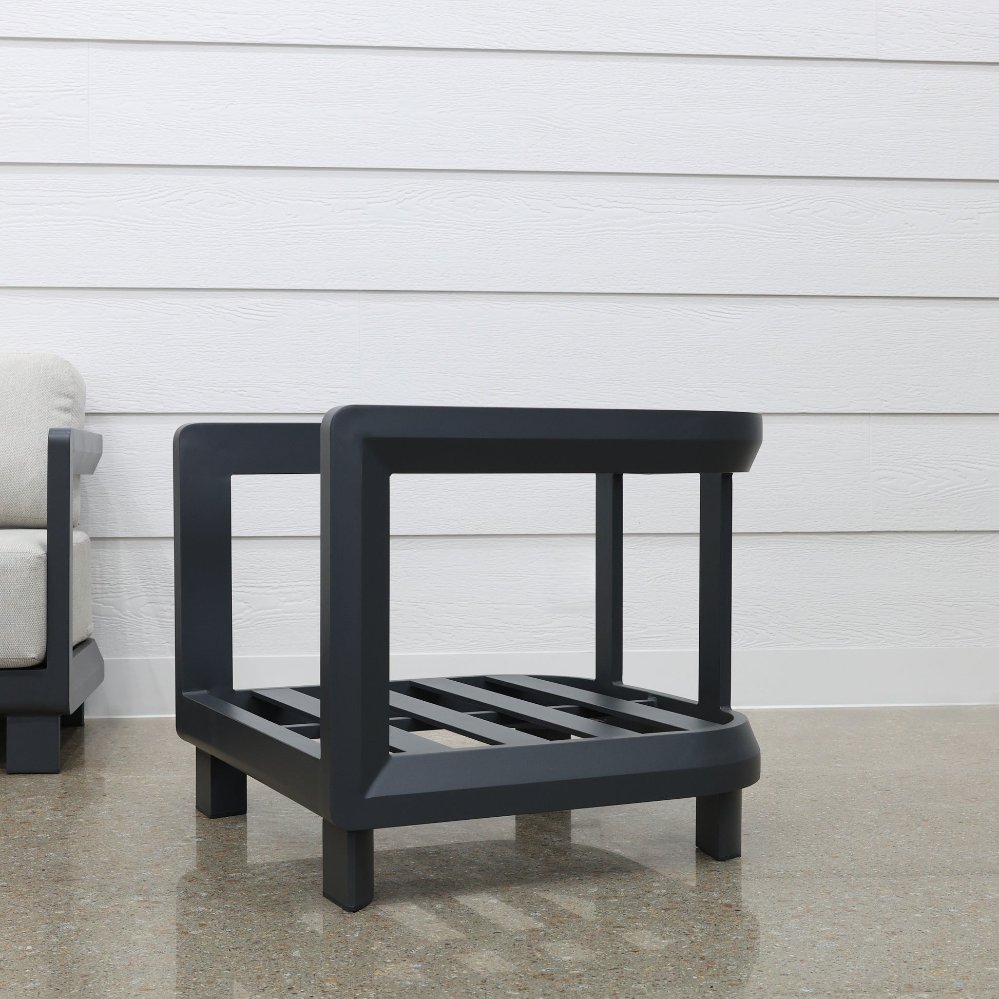 Anglesea 4 Piece Outdoor Lounge Setting - Charcoal