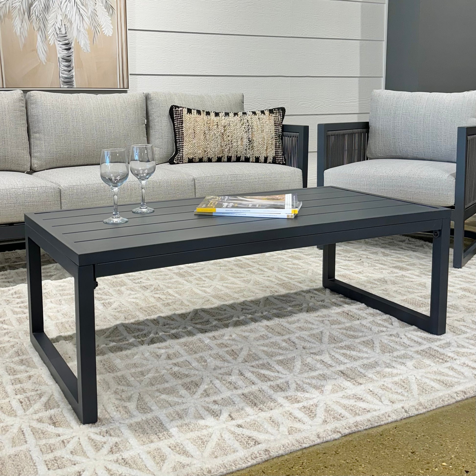 Yarrawonga 3 Seater, 2x Club Chair & Coffee Table