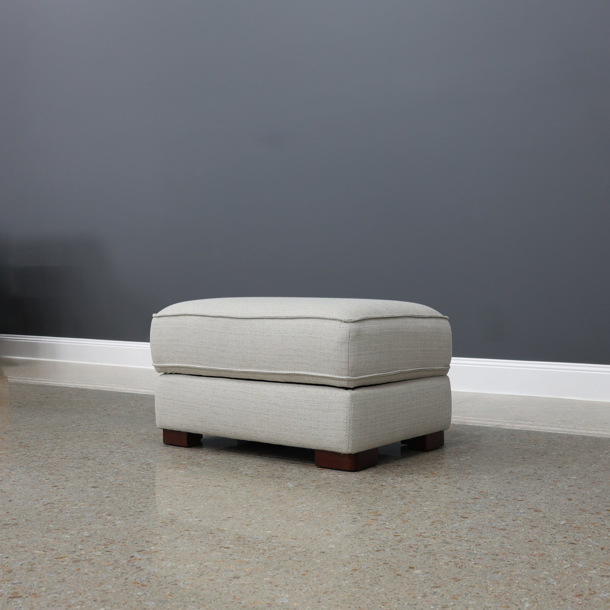 Rostrevor Ottoman With Storage - Natural