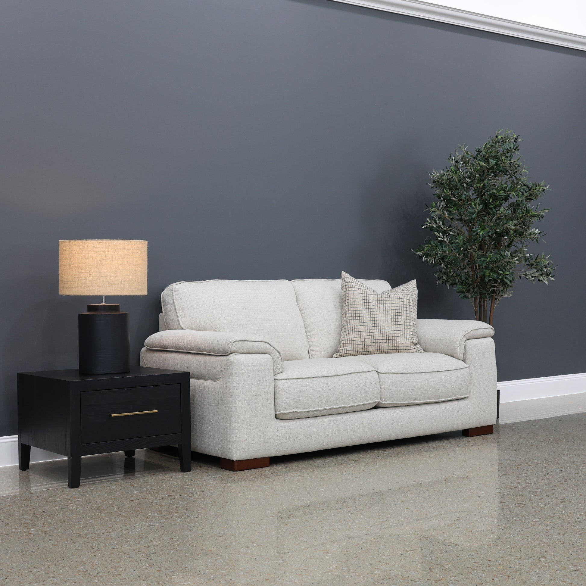Rostrevor 2 Seater Loveseat - Natural