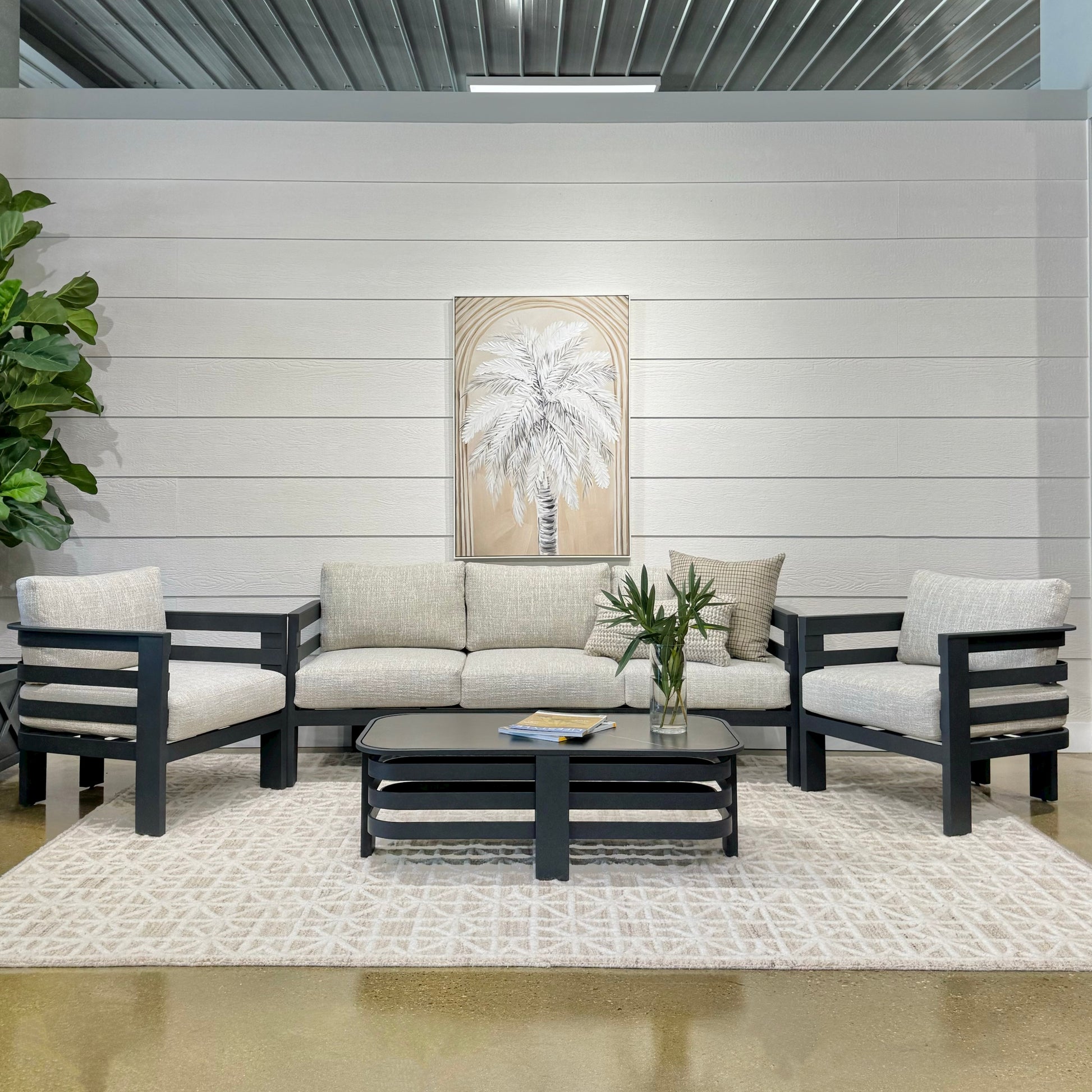 Bundalong Seater, 2x Club Chairs Coffee Table – McPhails Furniture