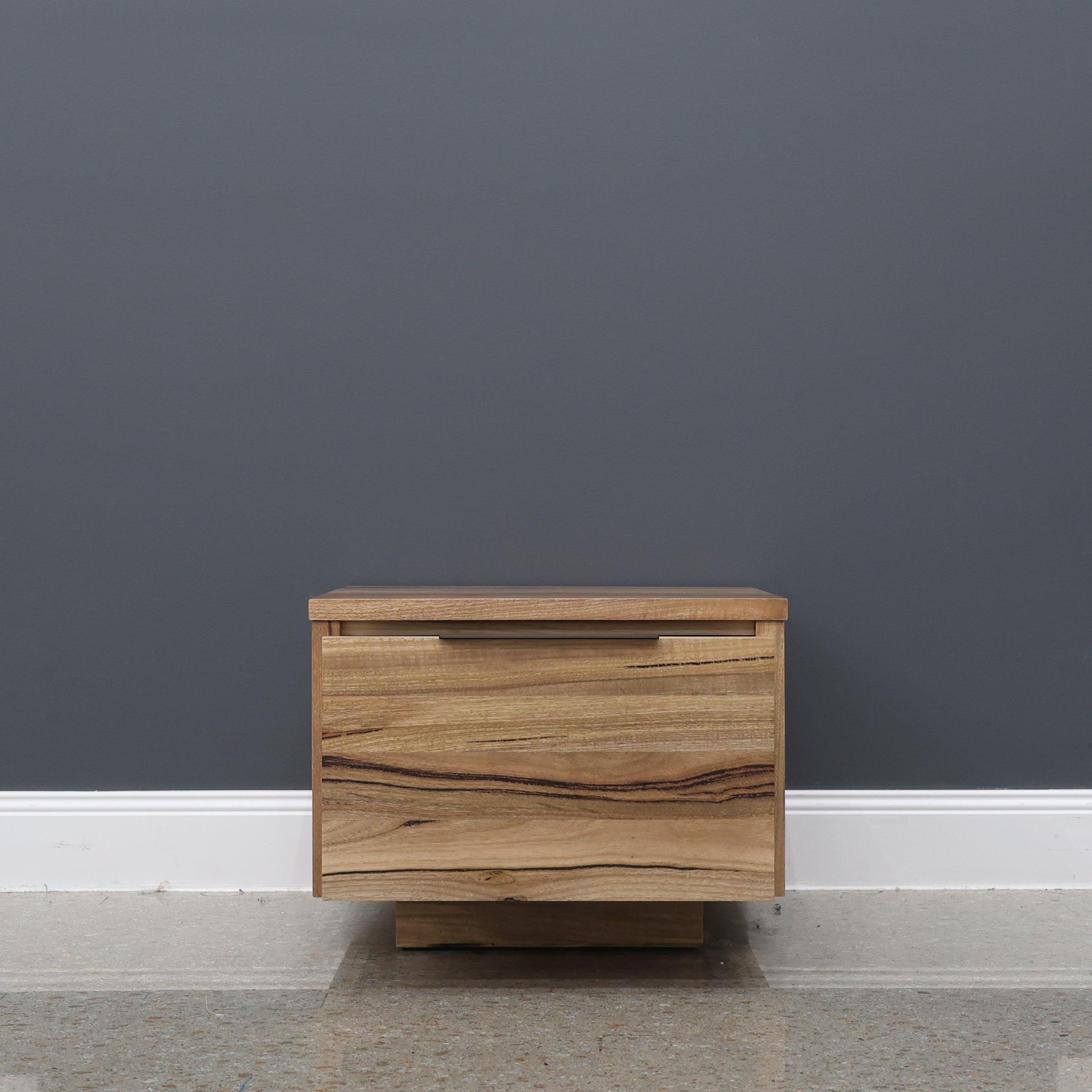 The Marri Wood Black Lamp Table