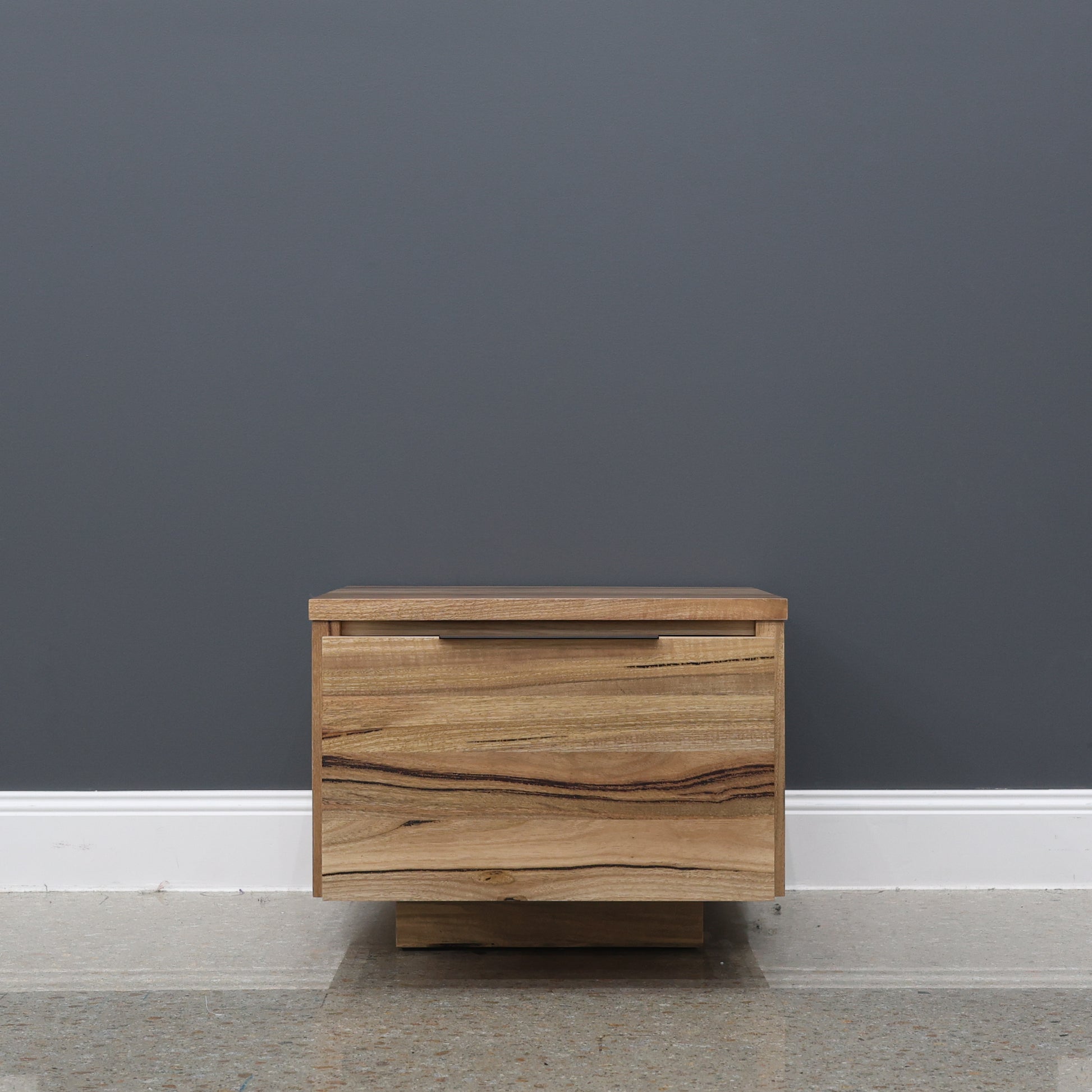 The Marri Wood Black Lamp Table