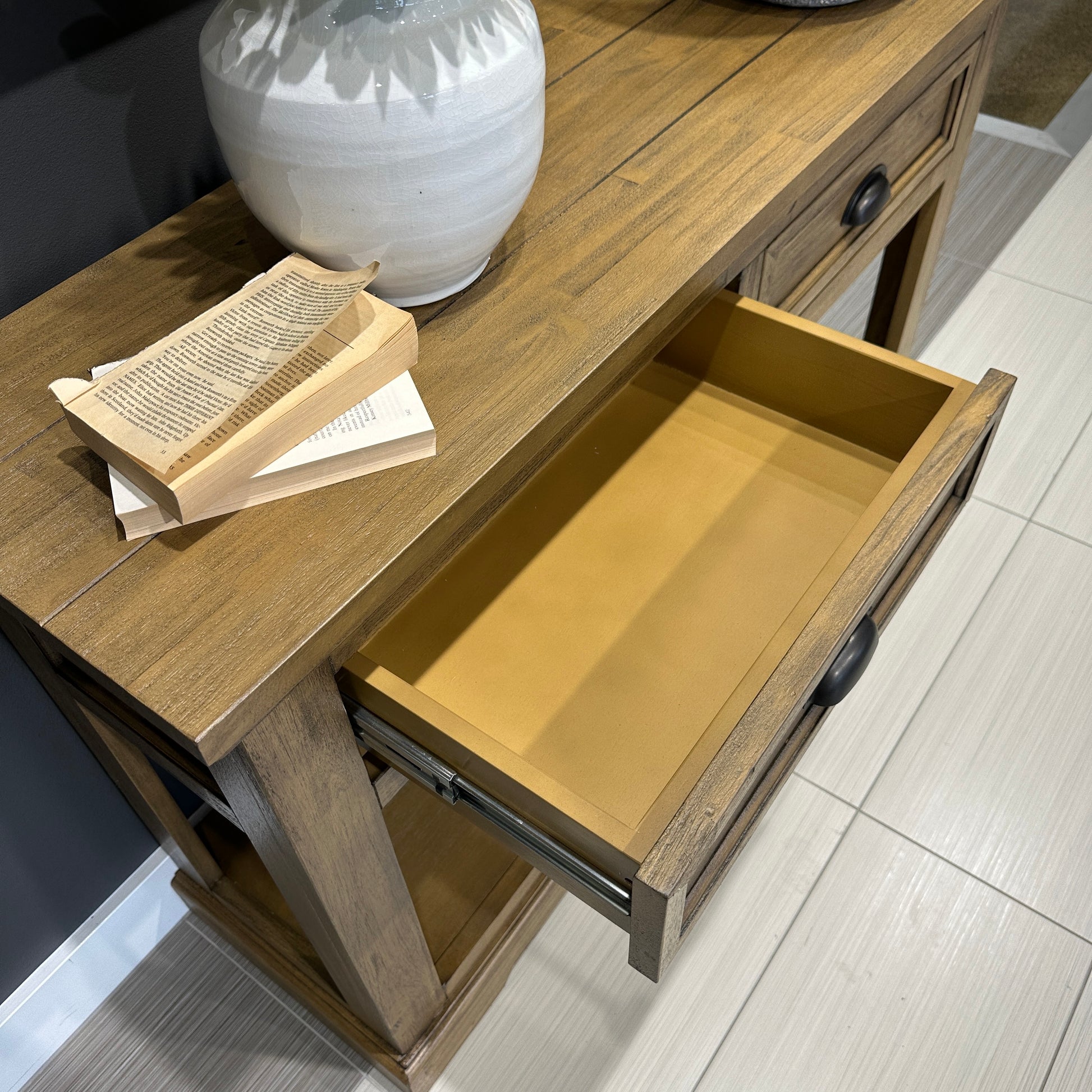 Macedon Console Table w/ 2 drawers