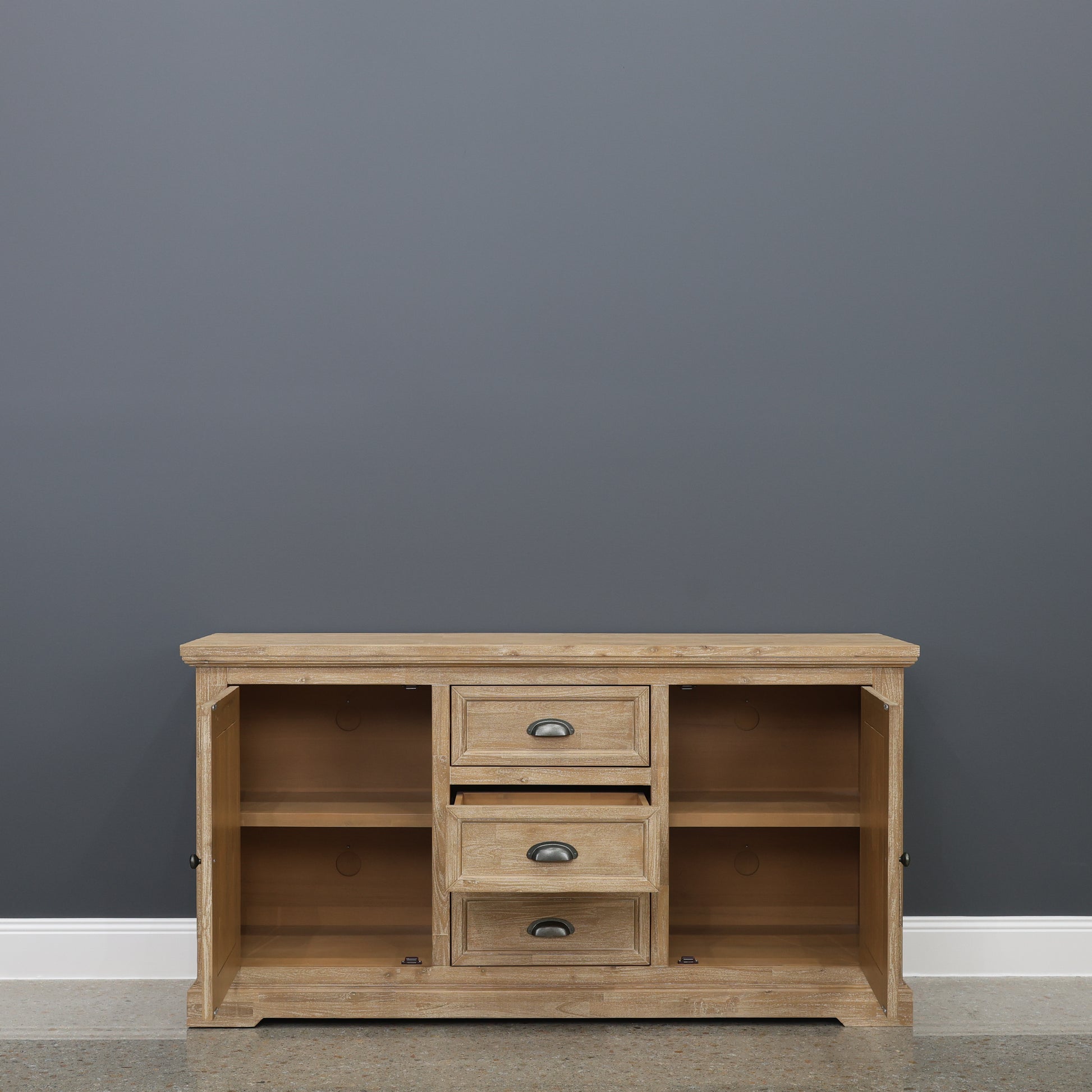 Provedore Natural Buffet w/ 2 Doors & 3 Drawers