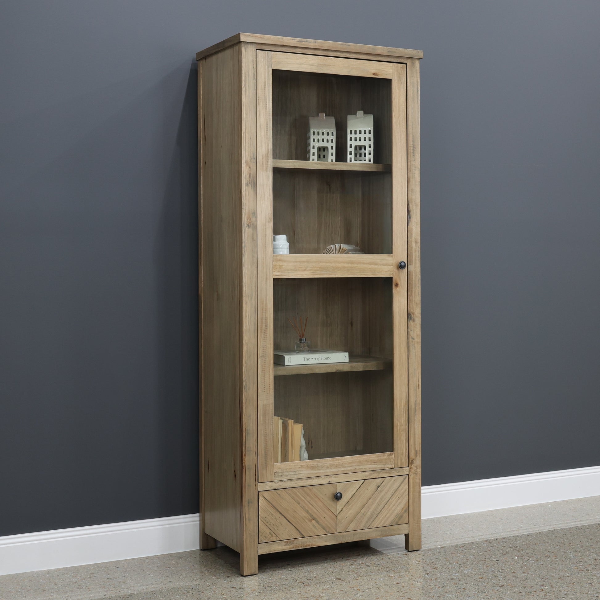 Flinders 1 Door Display Cabinet