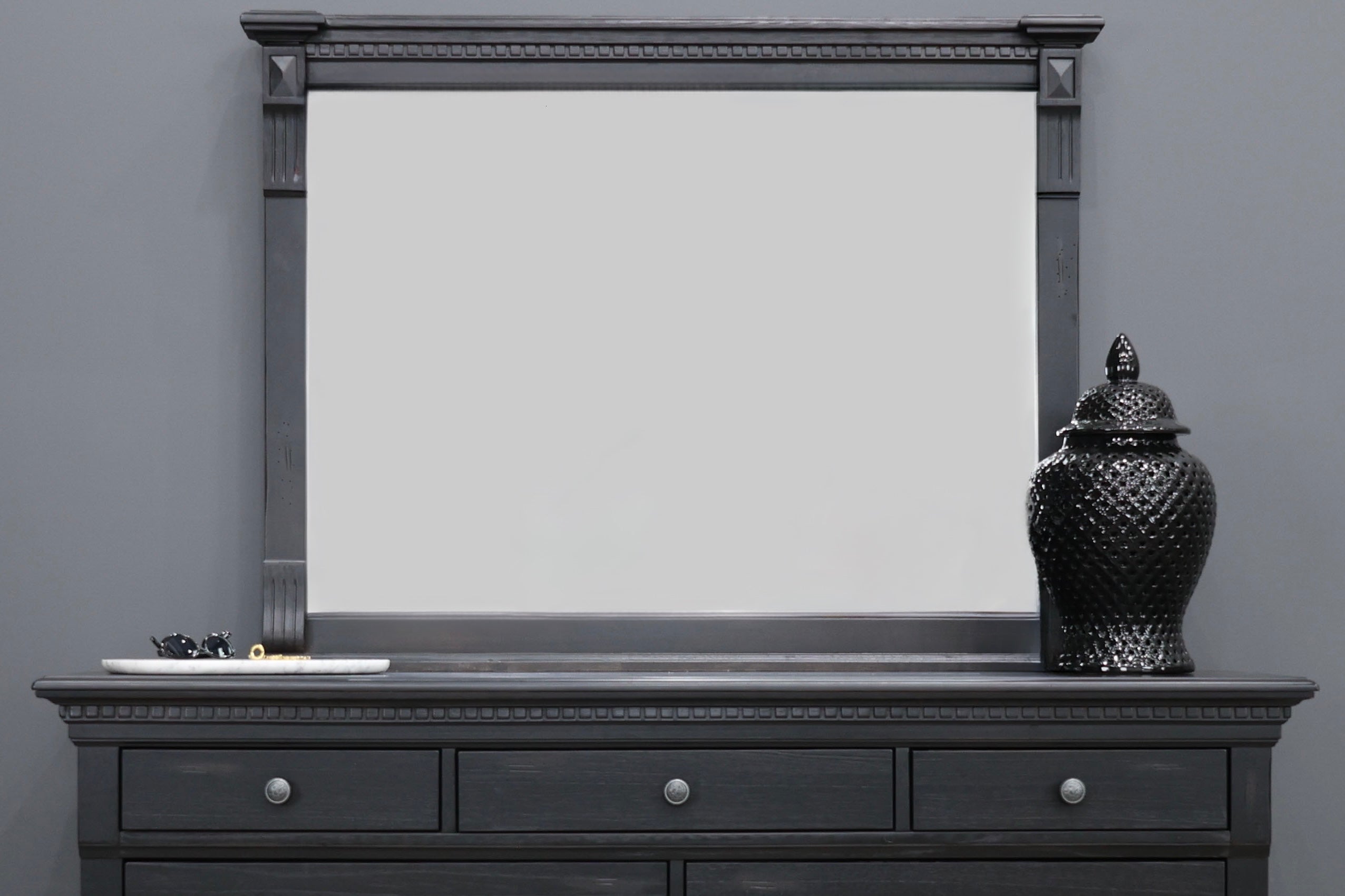 Adelaide Mirror - Black