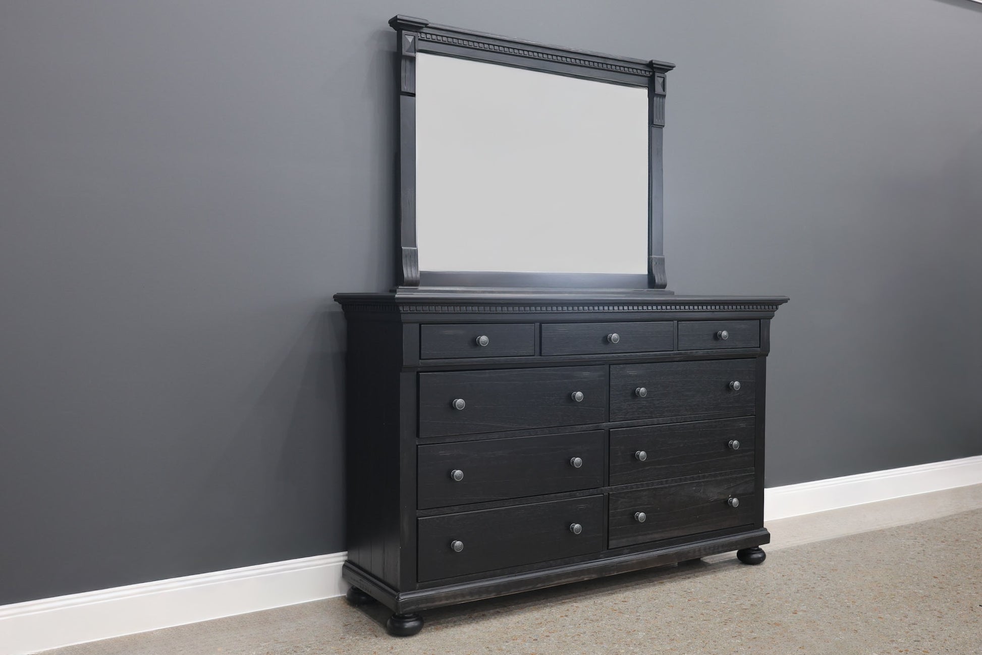 Adelaide Mirror - Black