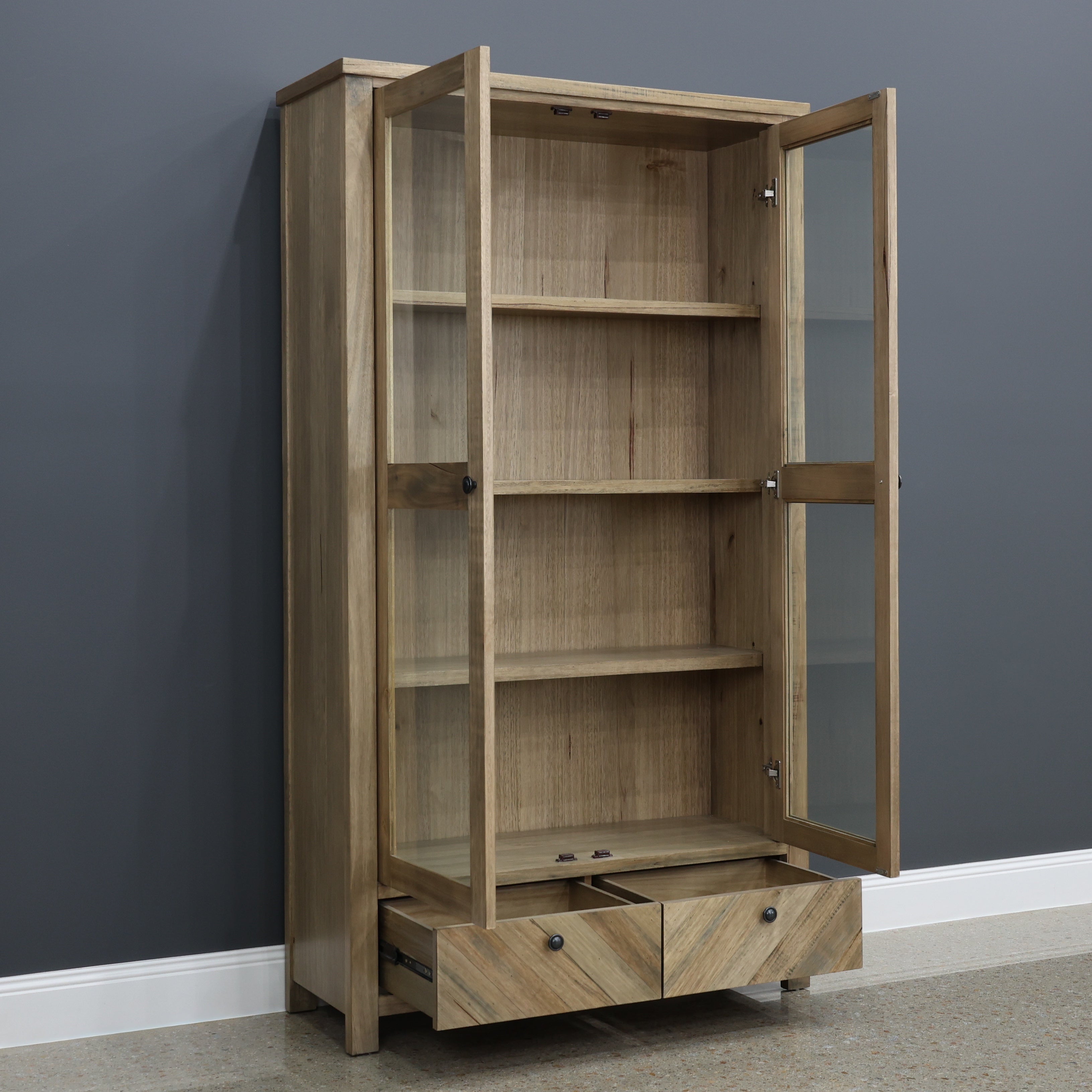 Flinders 2 Door Display Cabinet
