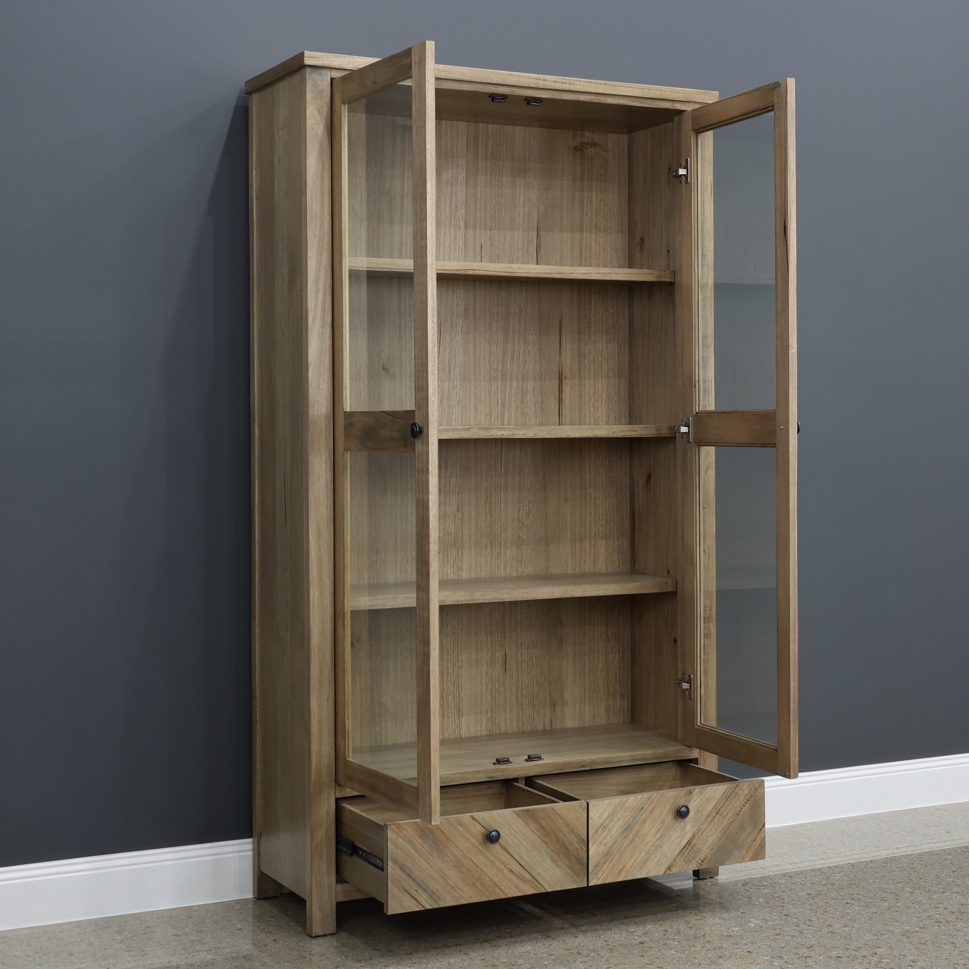 Flinders 2 Door Display Cabinet
