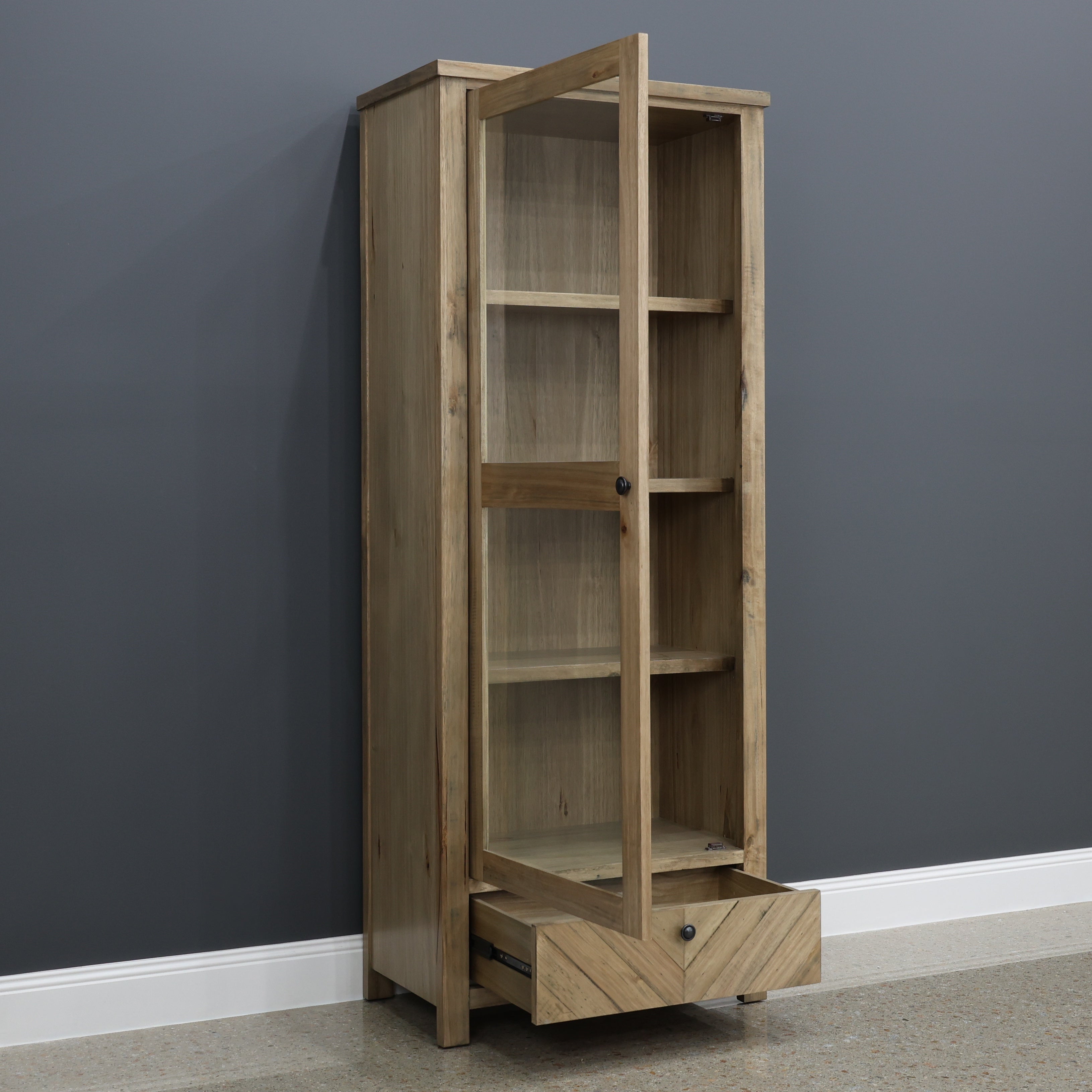 Flinders 1 Door Display Cabinet