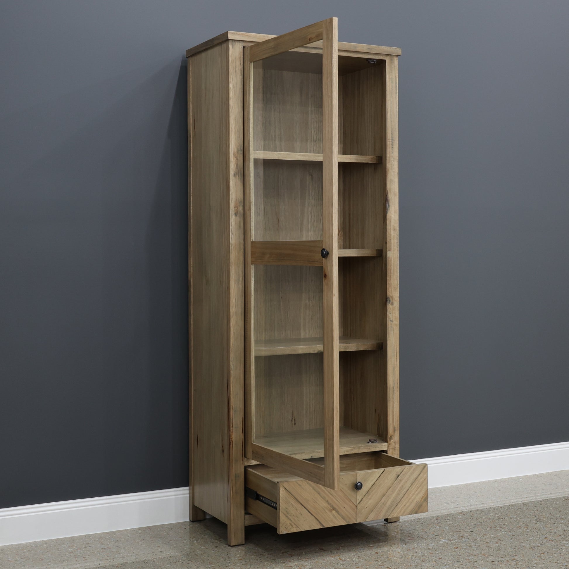 Flinders 1 Door Display Cabinet