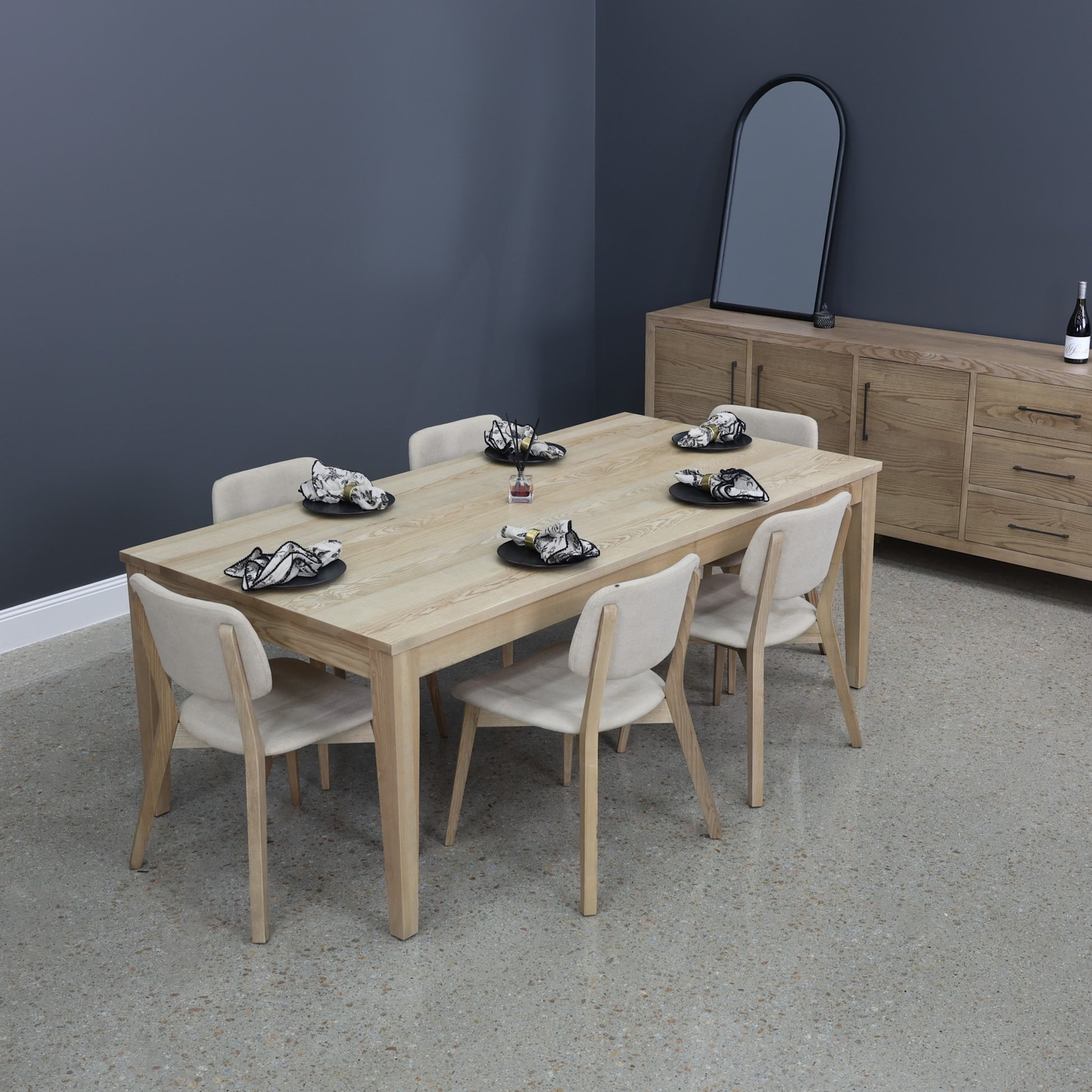 Elizabeth Dining Table - Natural