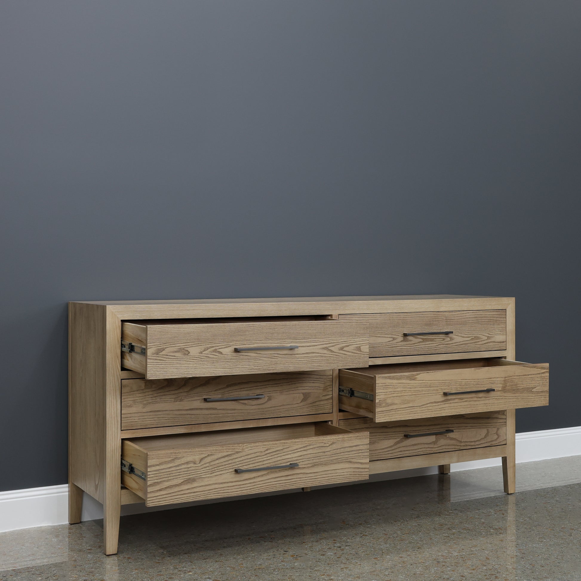 Elizabeth Dresser w/ Jewellery Compartment - Natural