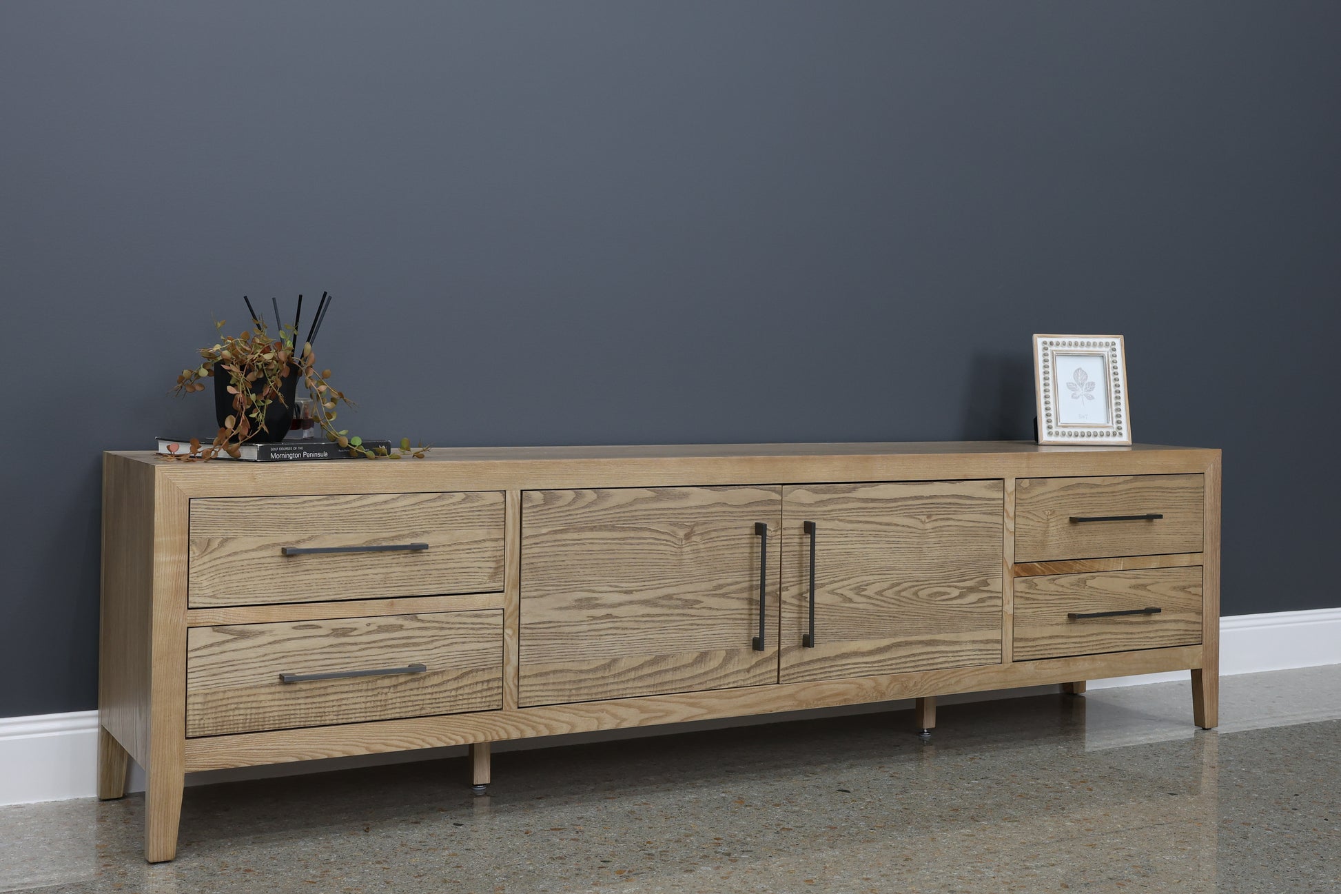 Elizabeth TV Unit 220cm L - Natural