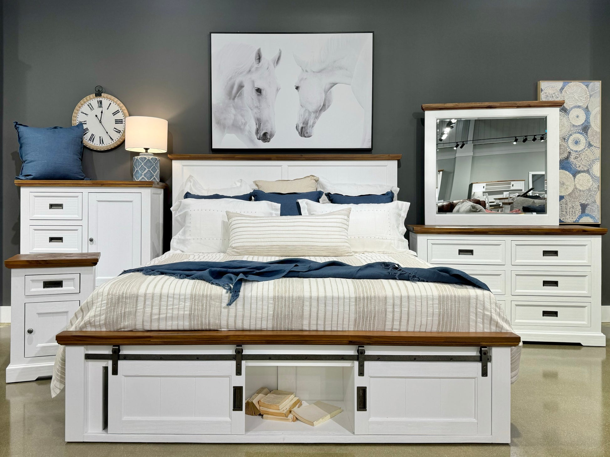 Provedore Two Tone Dresser Mirror