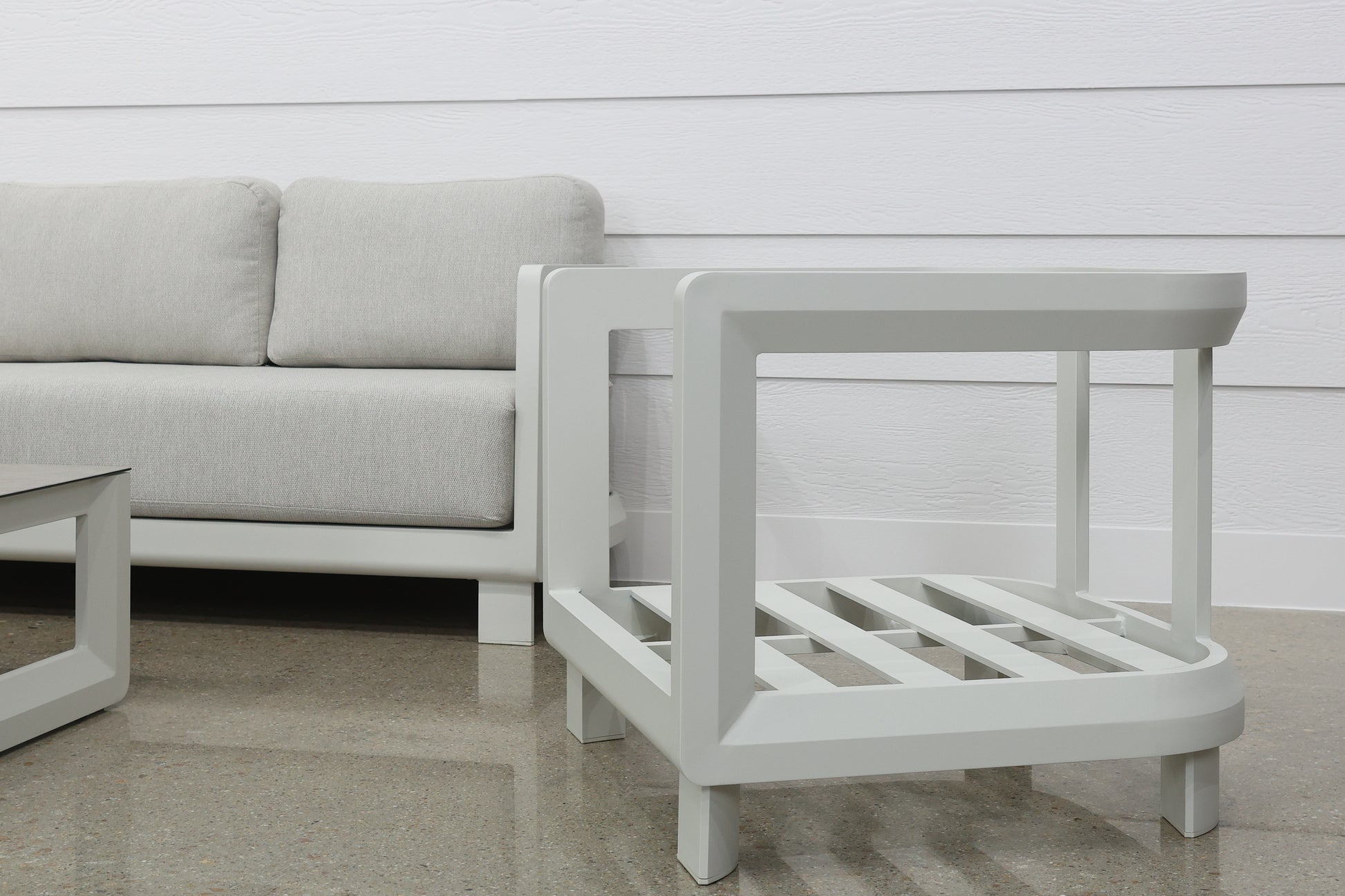 Anglesea 4 Piece Outdoor Lounge Setting - White