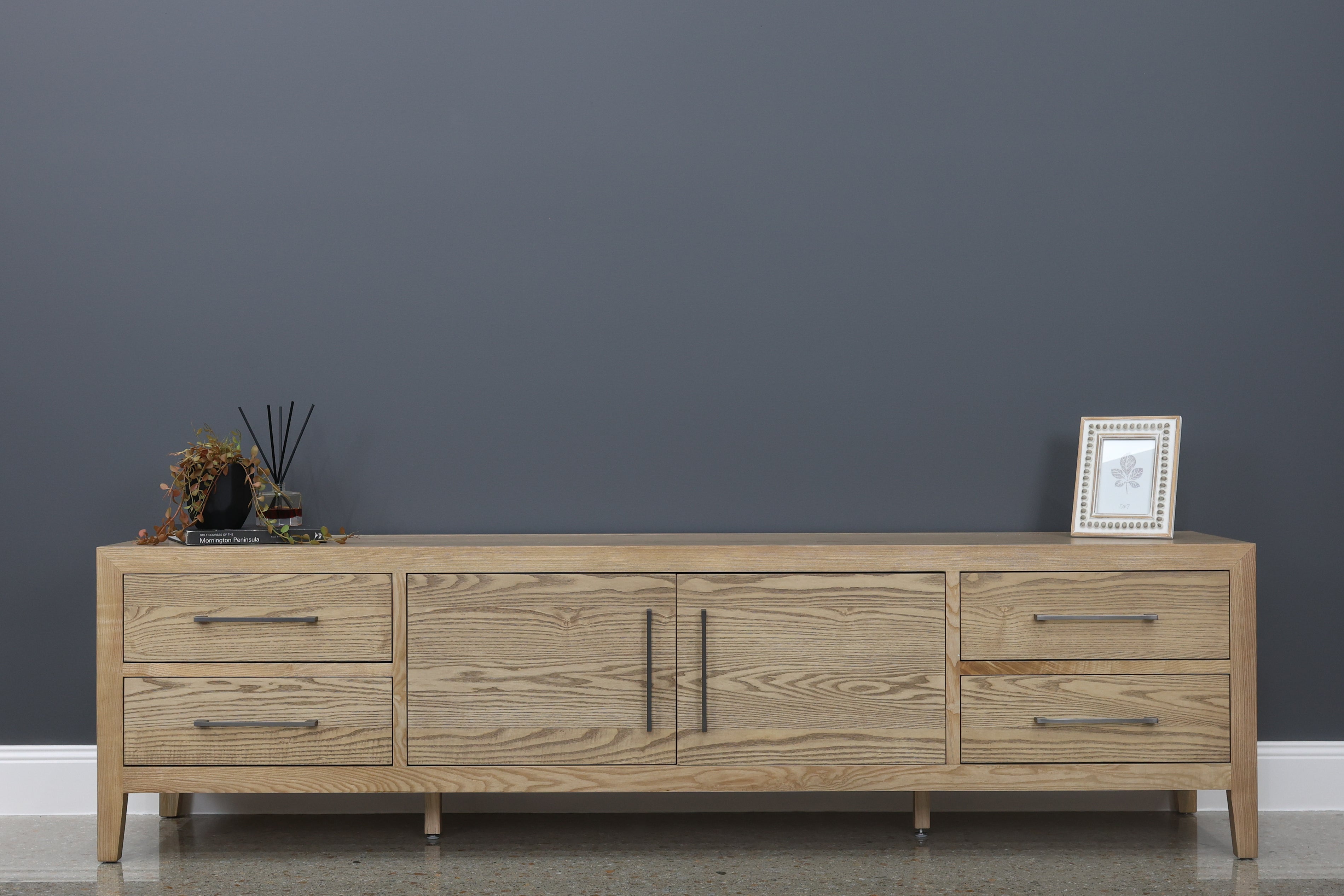 Elizabeth TV Unit 220cm L - Natural