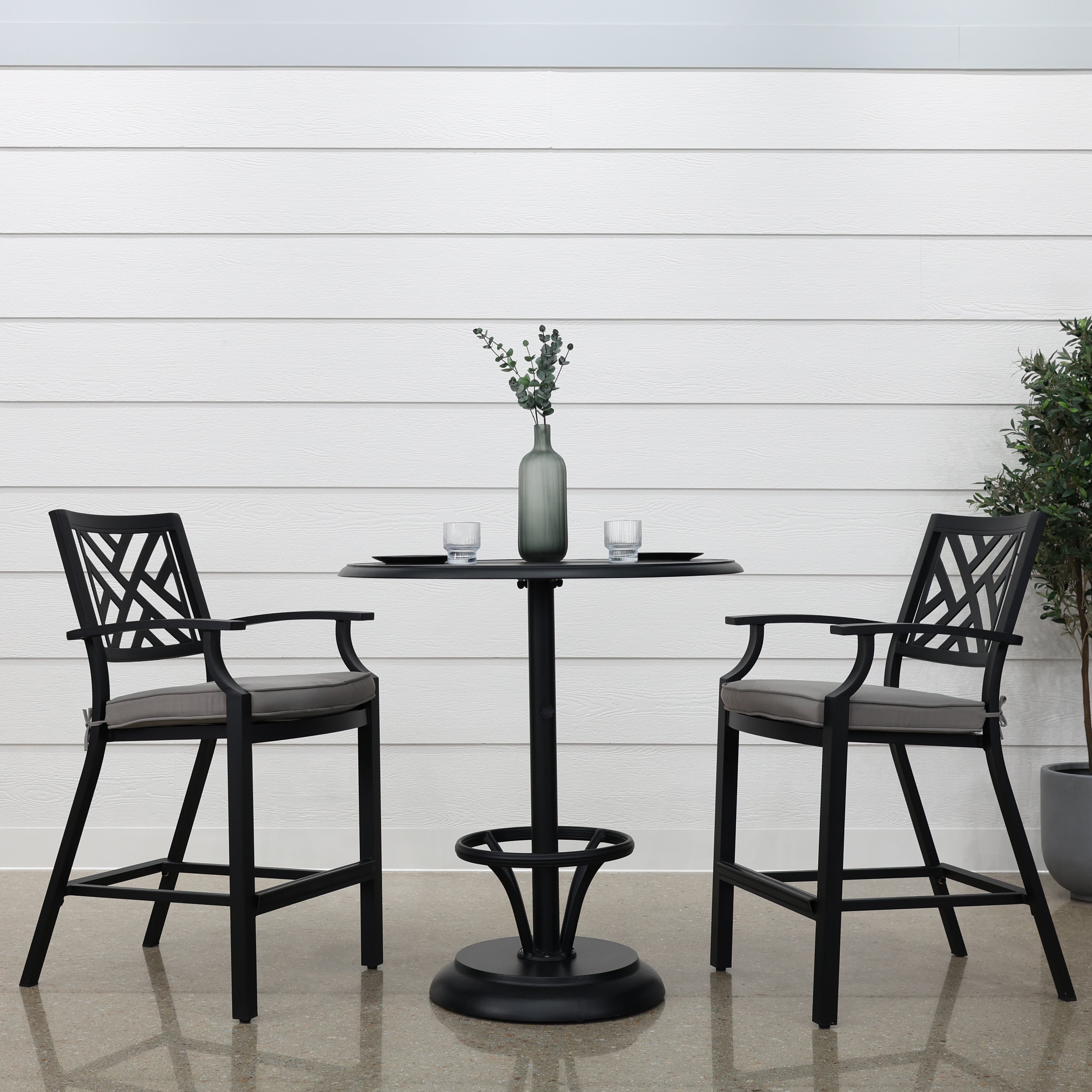 Bellarine Bar Table w/ 2x Bar Chairs
