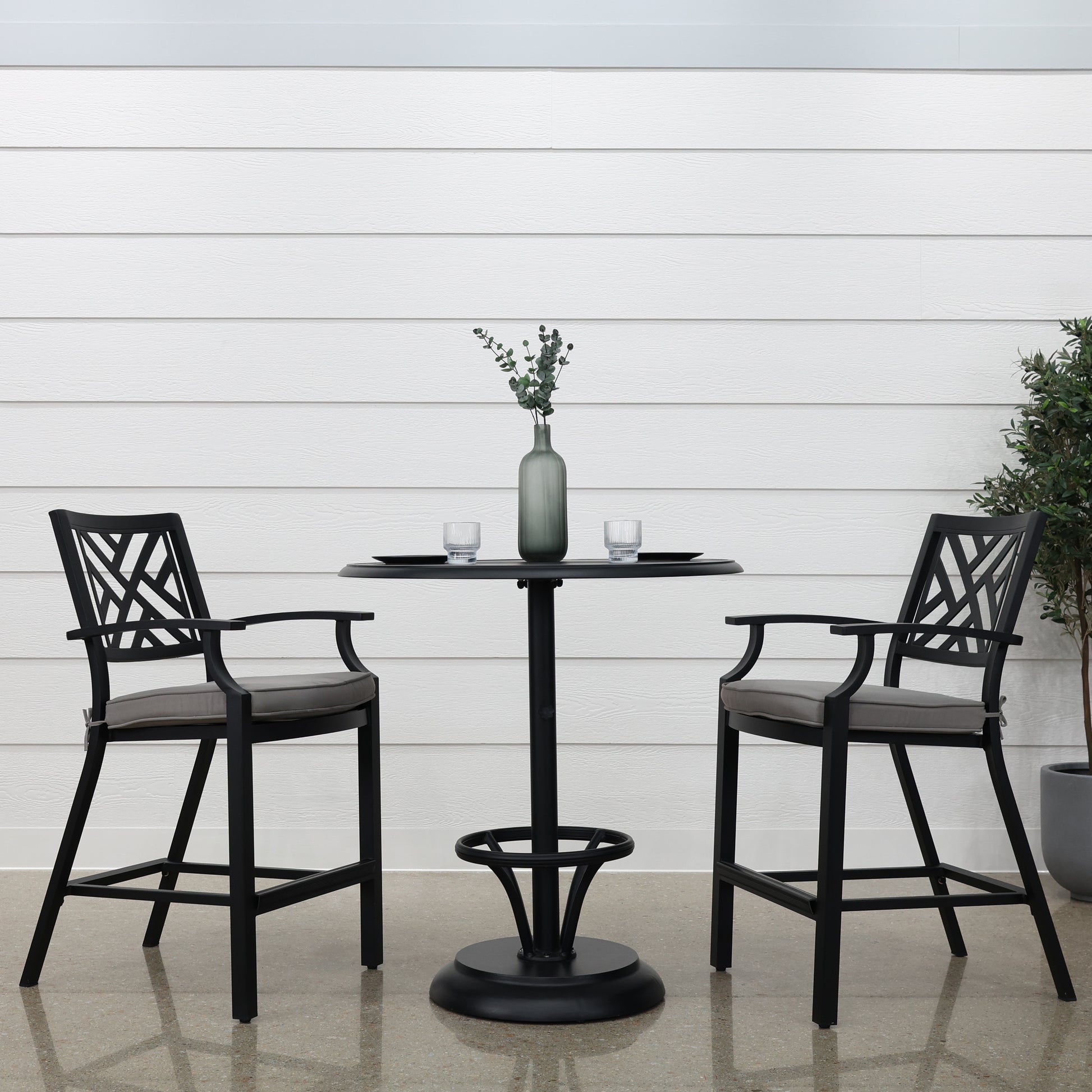 Bellarine Bar Table w/ 2x Bar Chairs
