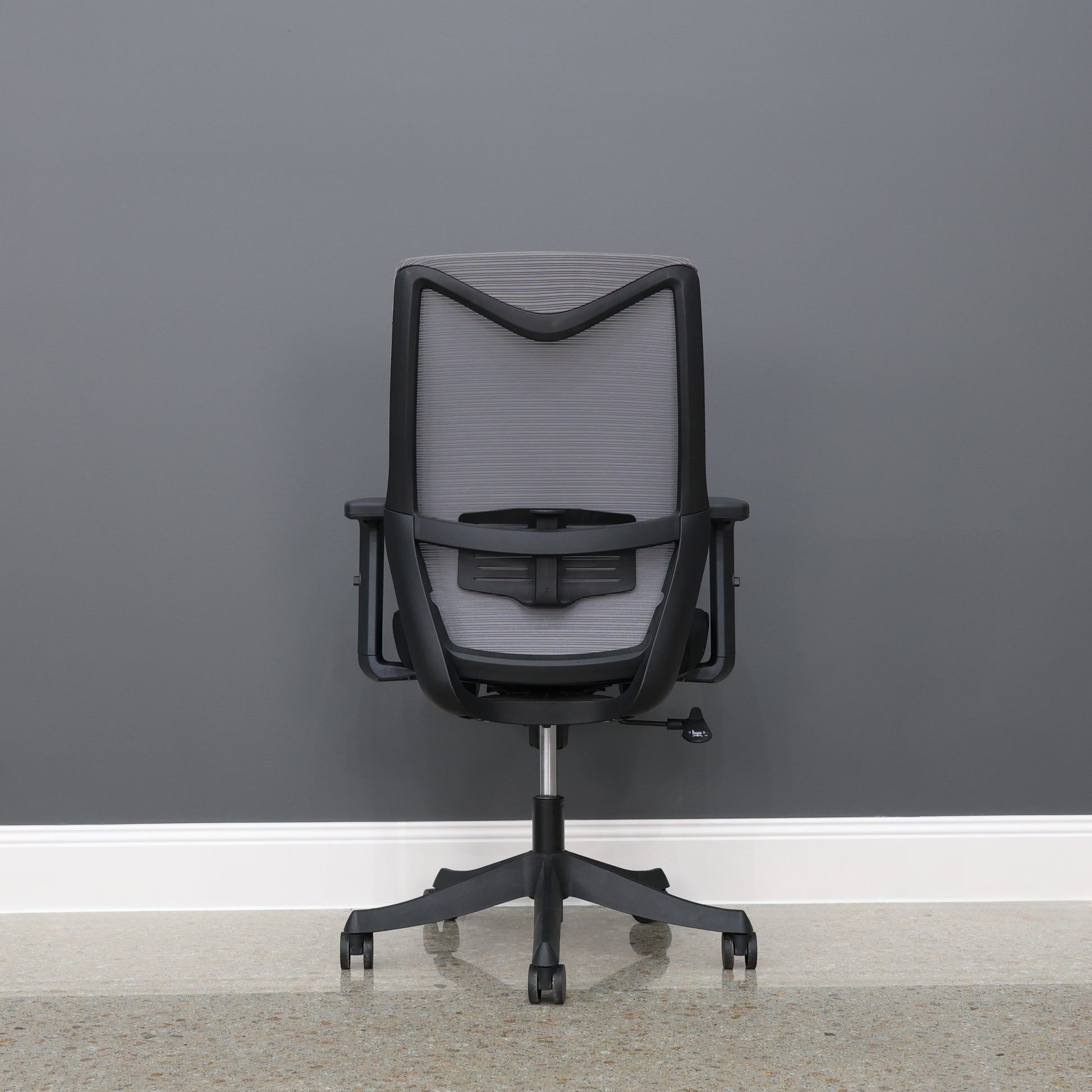 Executive Office Chair - Light Grey/ Black