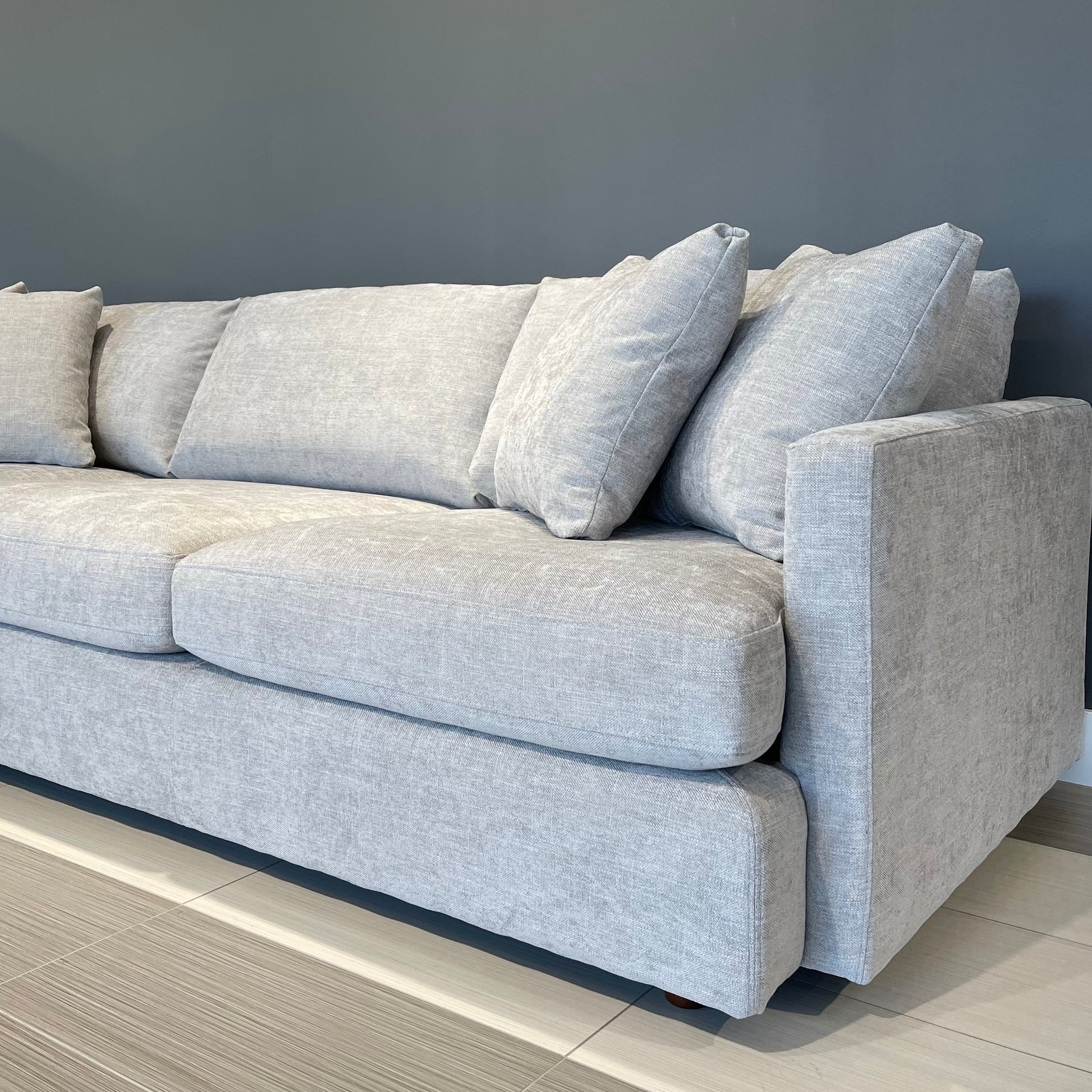 Newhaven Sofa Chaise - Large - Gum Grey