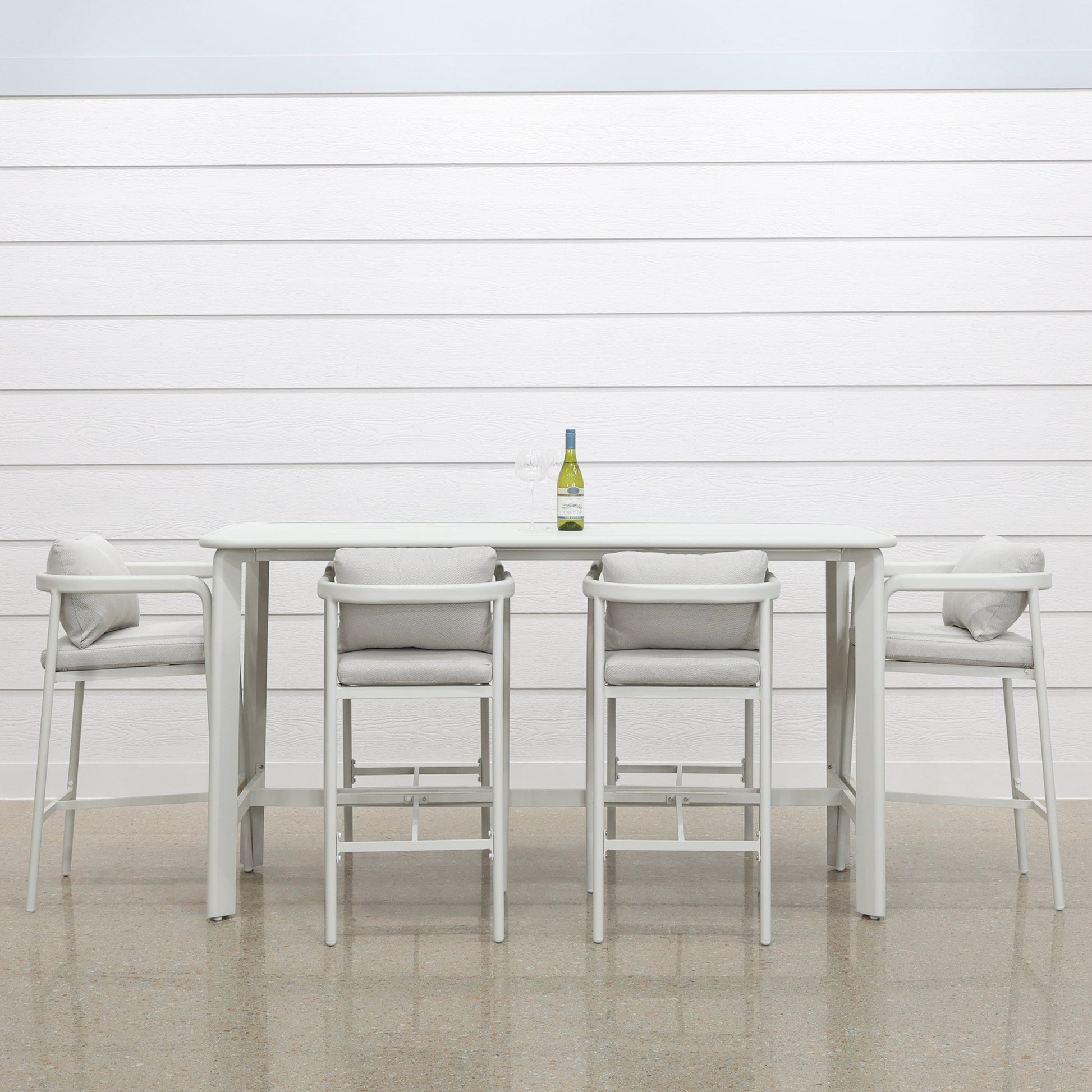 Sunshine Coast Bar Table - White