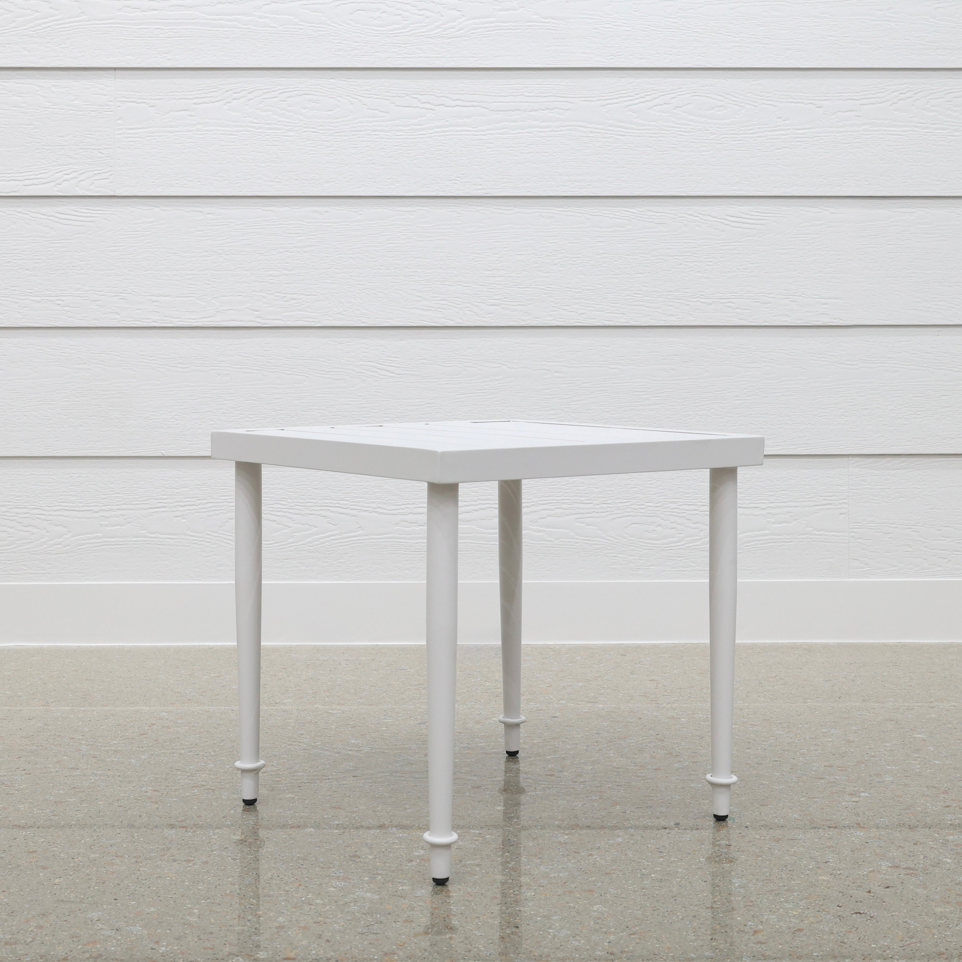 Elmore Side Table - White