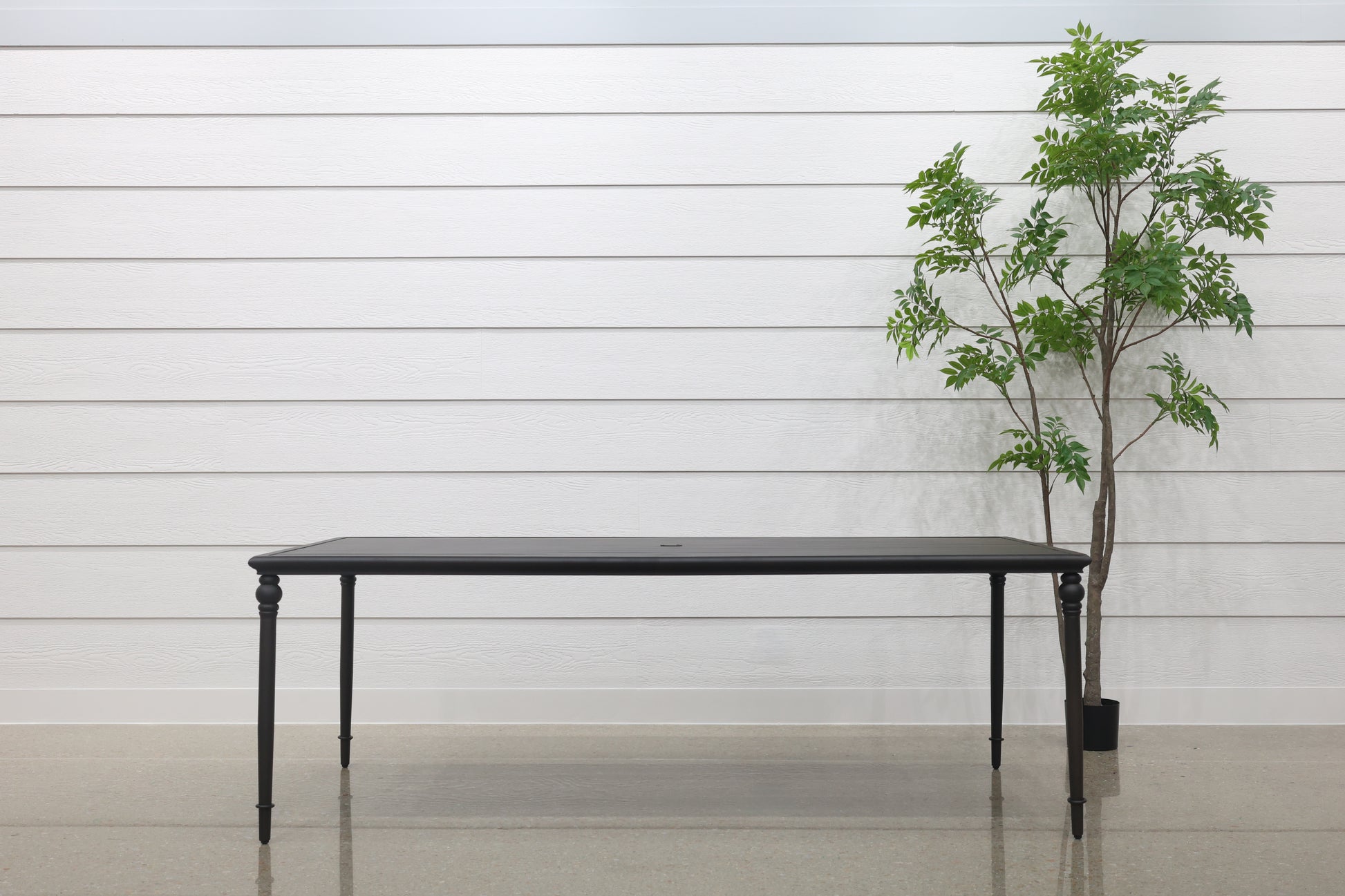 Elmore Dining Table - Rustic Black