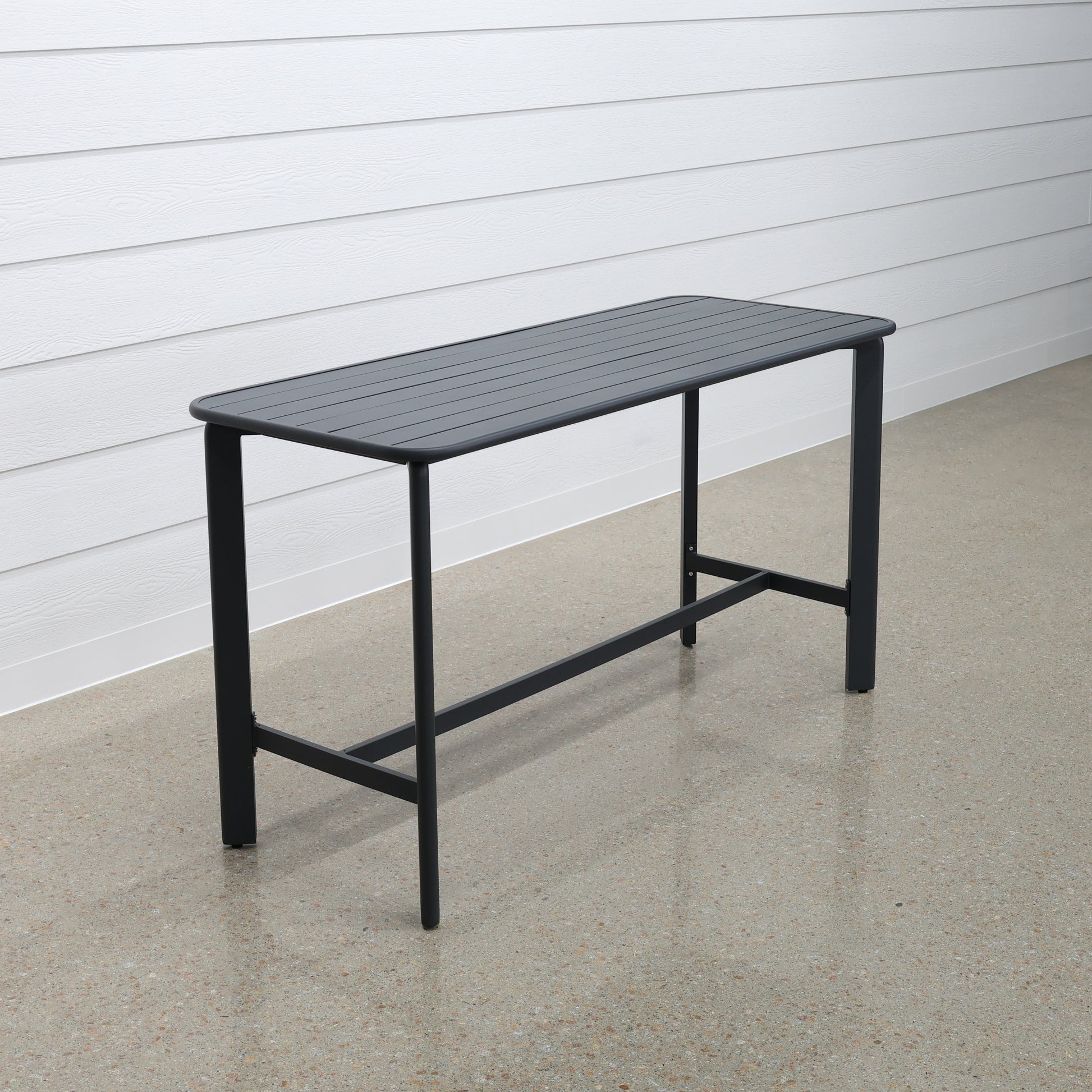Sunshine Coast Bar Table - Charcoal