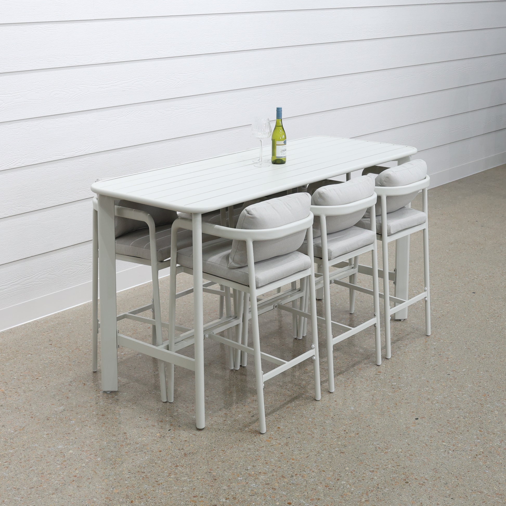 Sunshine Coast Bar Table - White